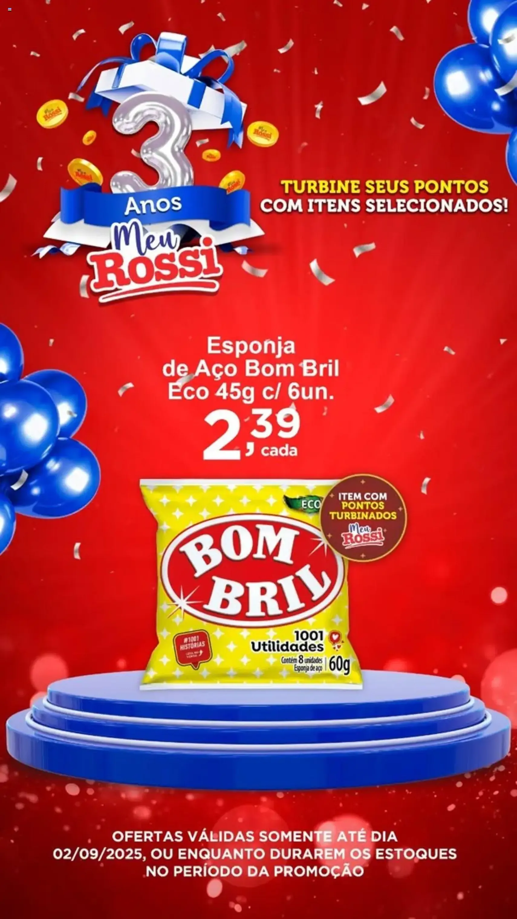 Rossi Supermercados - Ofertas da semana - folheto válido a partir de 29/08/2025 página 2 de 3