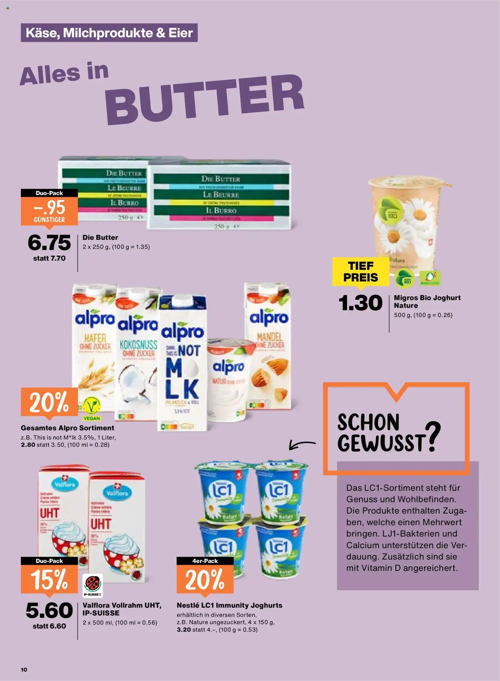 Migros aktionen - Gültiger Prospekt ab 10.09.2026, Seite 10 von insgesamt 24