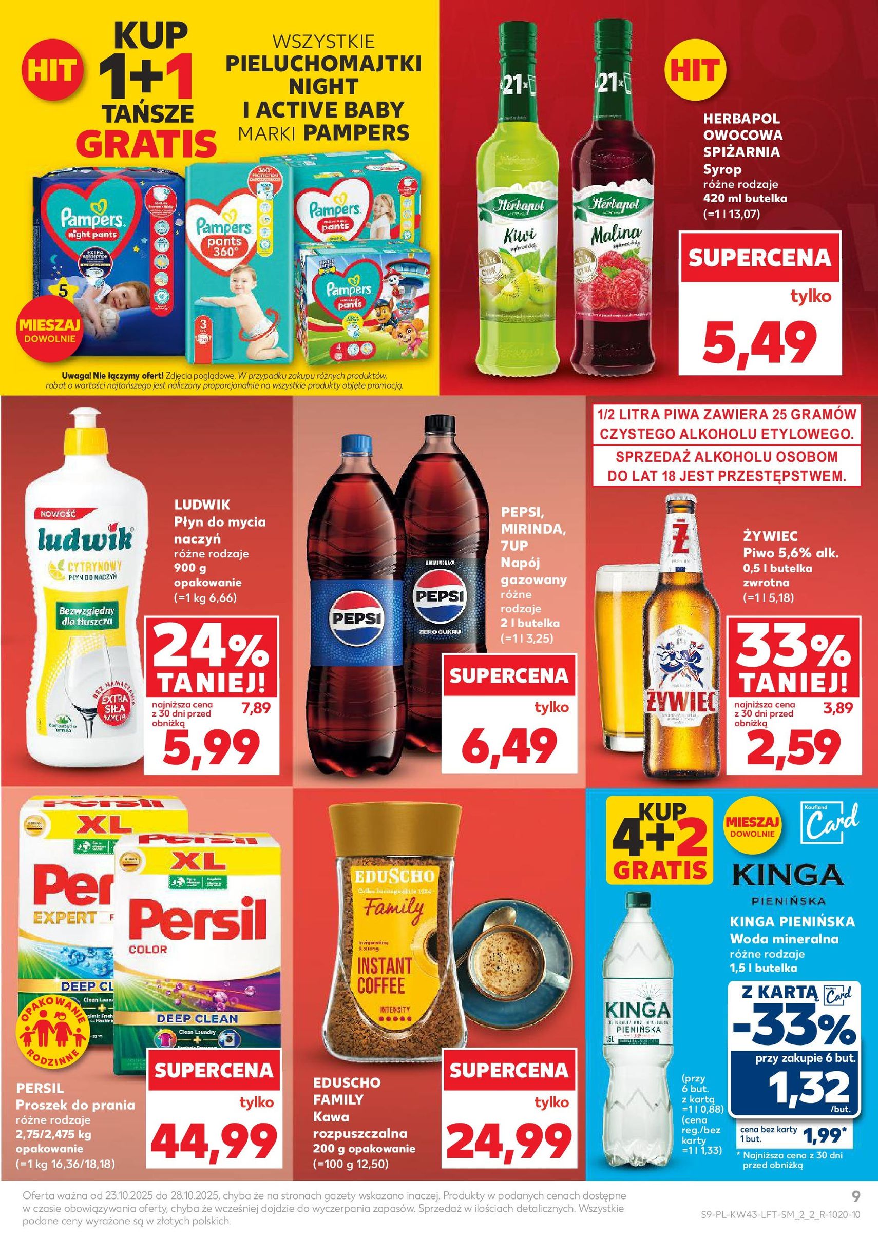Kaufland gazetka - ważny gazetka od 23.10.2025 strona 9 z 67 Kaufland gazetka - ważny gazetka od 23.10.2025 strona 9 z 67