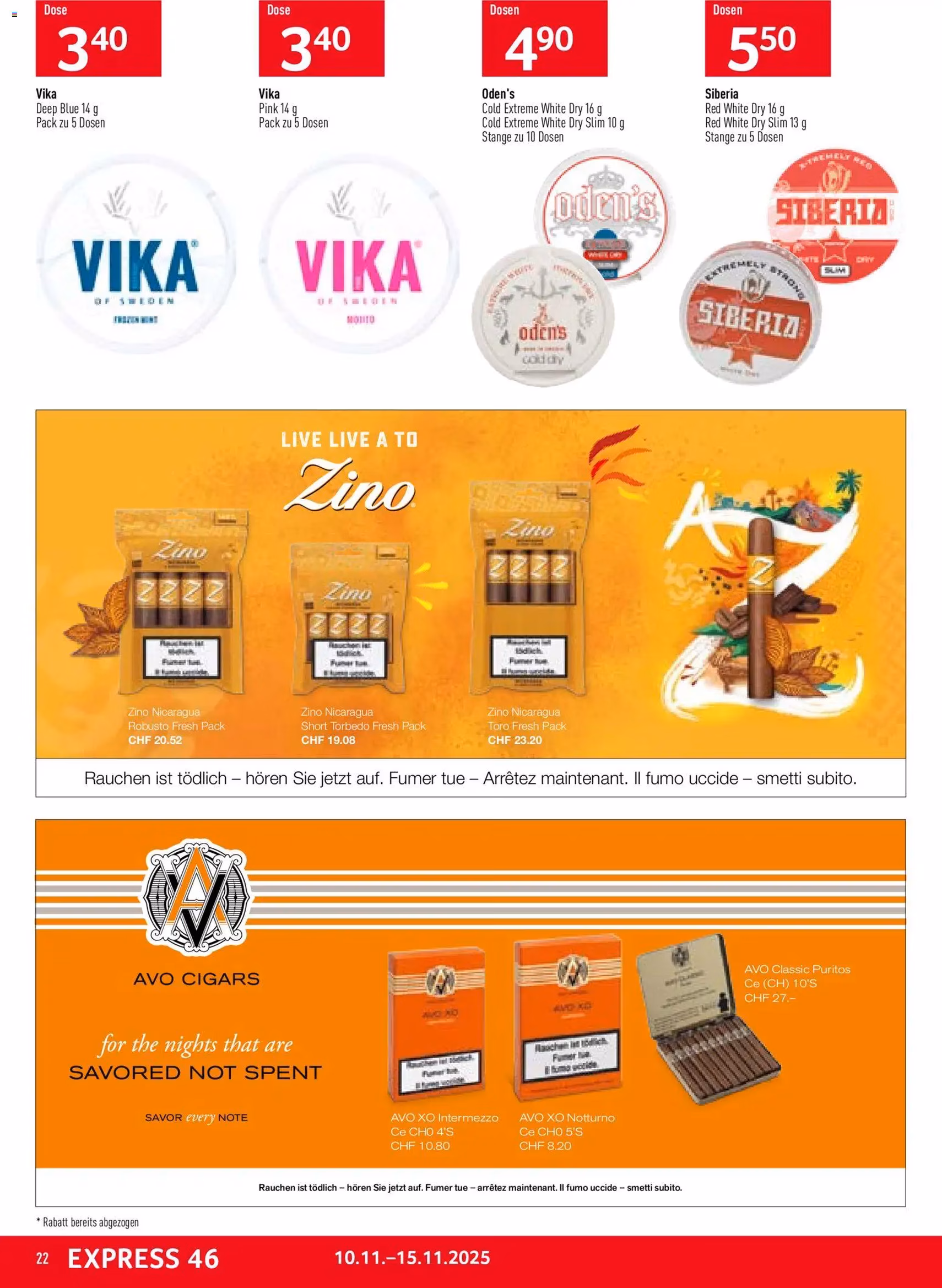 Prodega Aktionen - Gültiger Prospekt ab 10.11.2025, Seite 22 von insgesamt 36