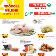 Spar Market Akciós újság - szórólap előnézete érvényes 2025.10.09. -tól