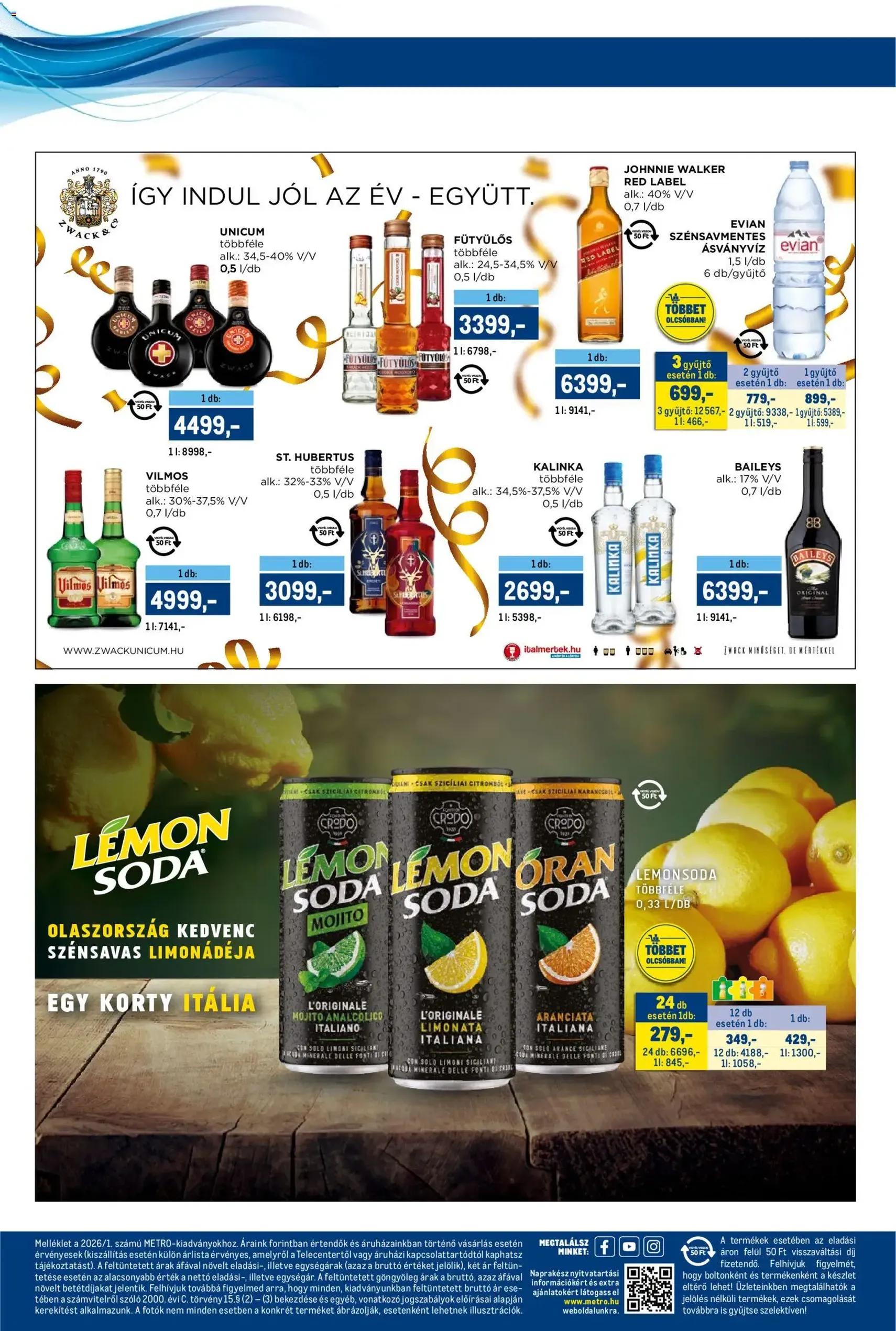 Metro Akciós újság - 2026.01.16. érvényes szórólap 10 oldal 10 oldalból