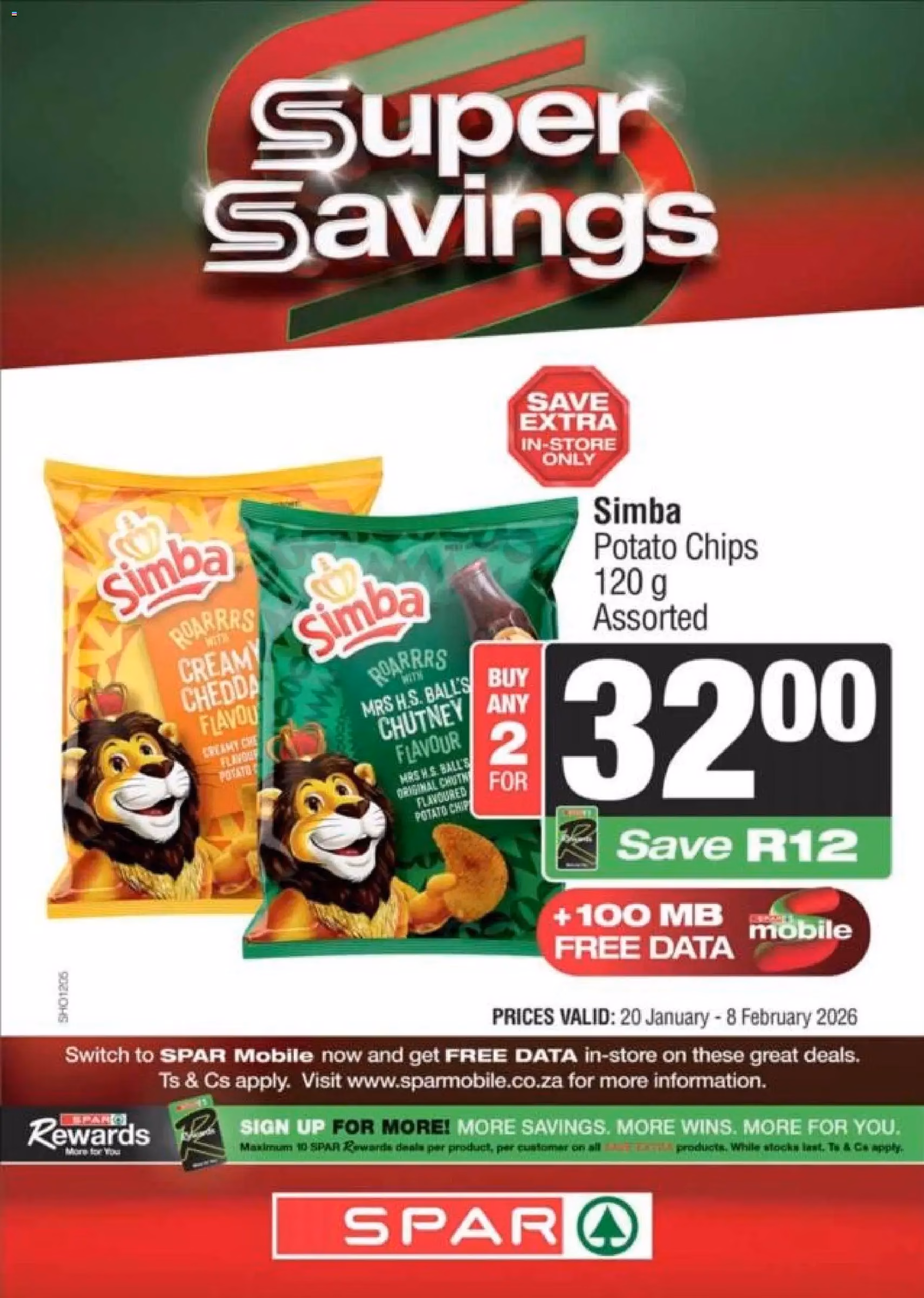 Spar Specials - valid flyer from 20/01/2026, page 8 of 15