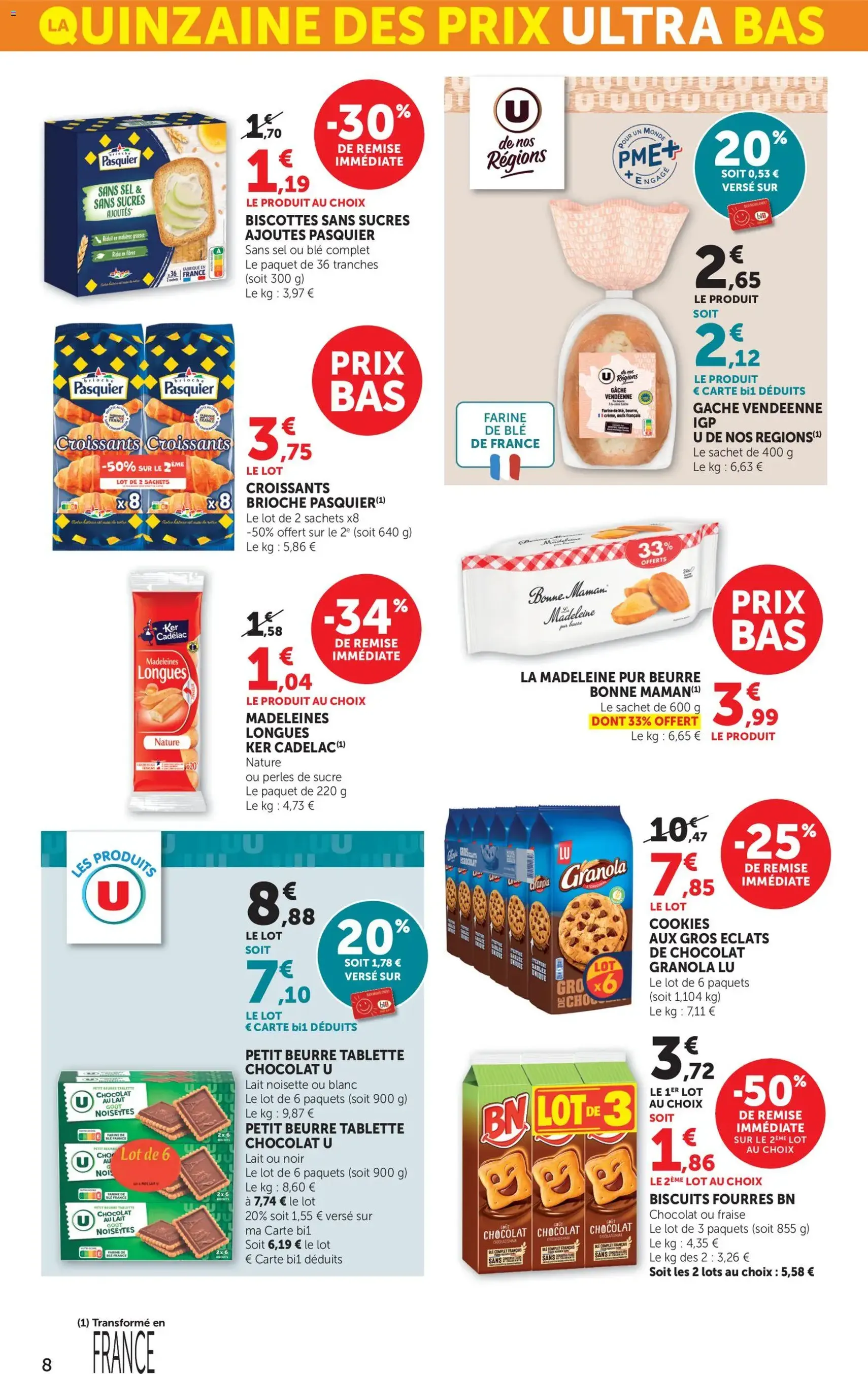 Bi1 catalogue - brochure valable à partir du 03/03/2026, page 8 sur 36