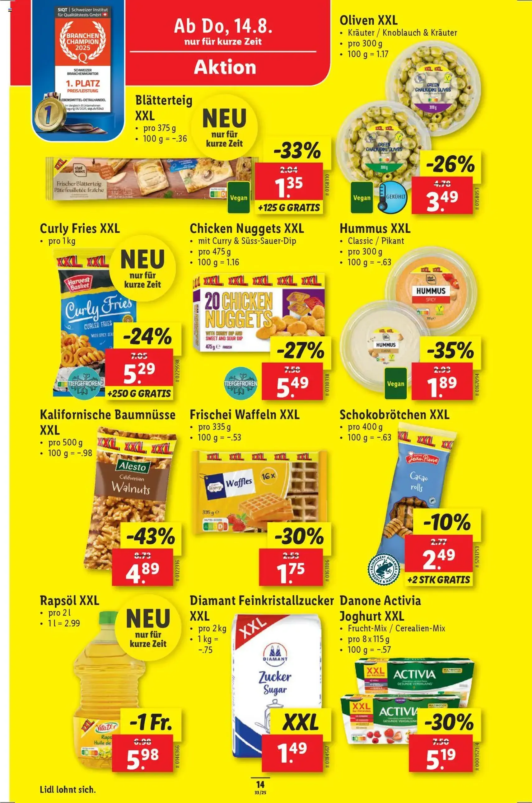 Lidl Aktionen - Gültiger Prospekt ab 14.08.2025, Seite 16 von insgesamt 34