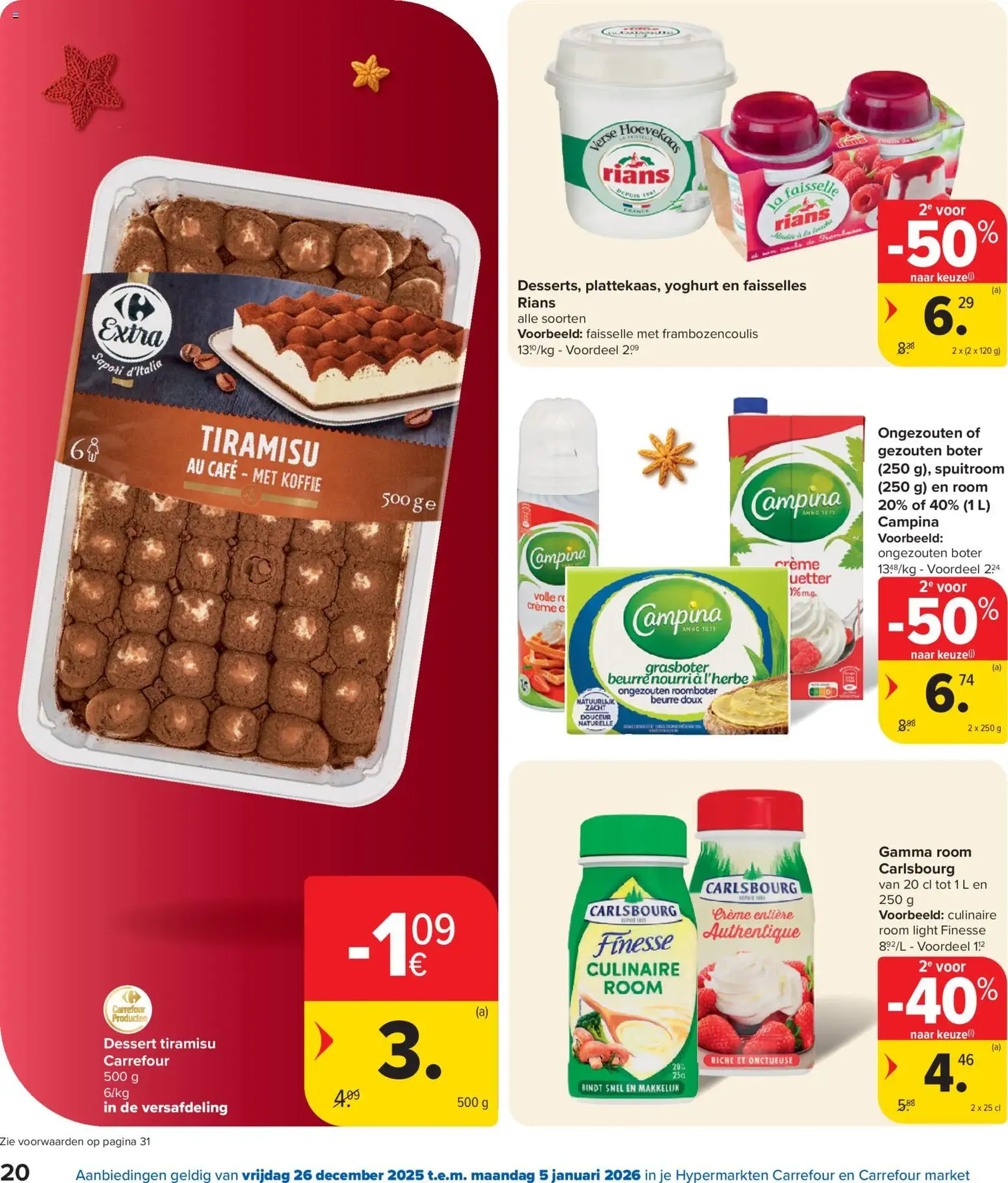 Carrefour folder week 1 - geldige folder vanaf 26/12/2025 pagina 20 van 32