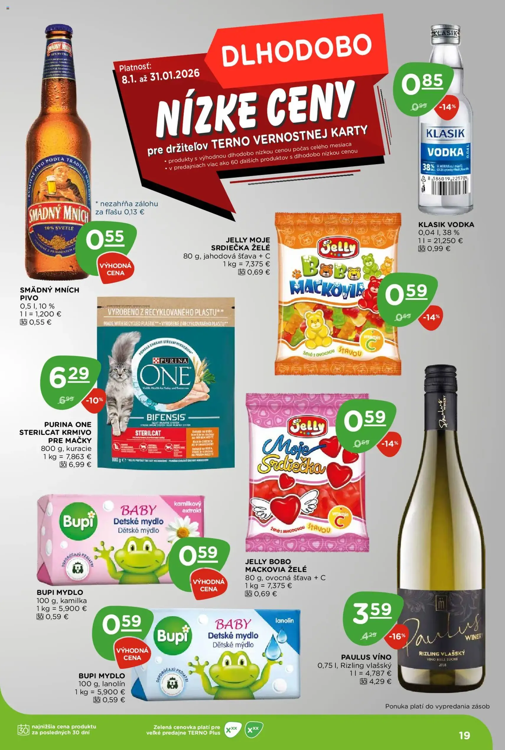 Terno leták - platný leták od 08.01.2026 strana 19 z 20