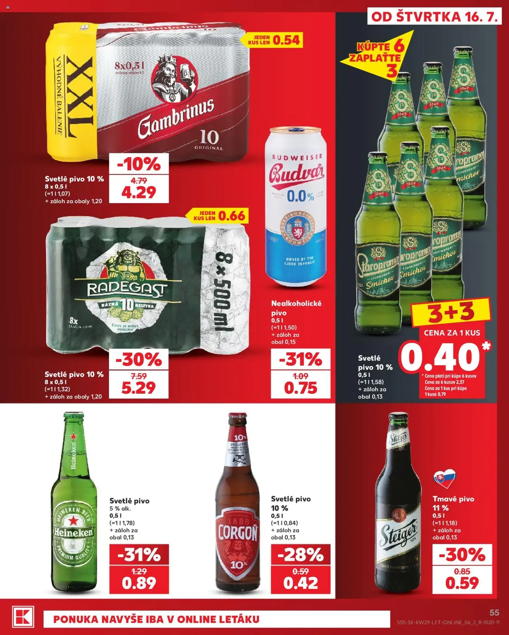 Kaufland leták - platný leták od 16.07.2026 strana 55 z 86