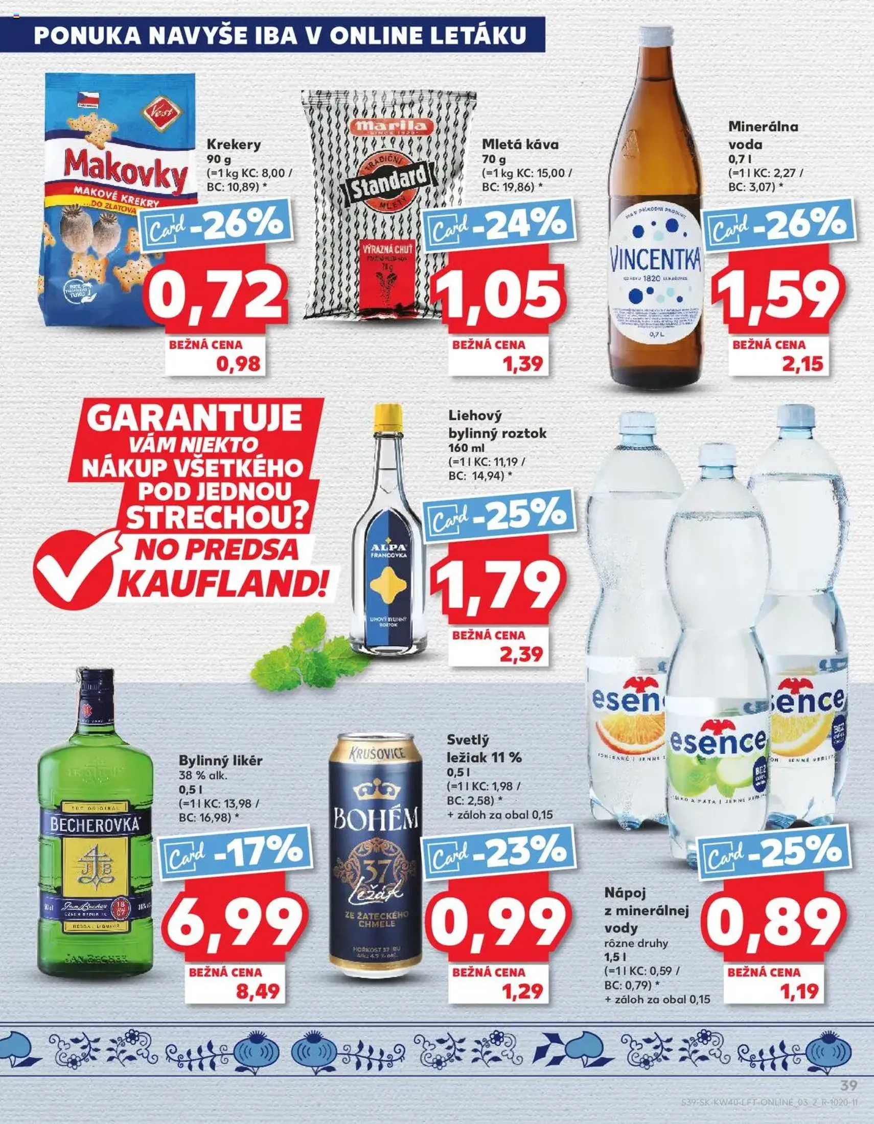 Kaufland Bratislava-Avion - platný leták od 02.10.2025 strana 39 z 78 Kaufland Bratislava-Avion - platný leták od 02.10.2025 strana 39 z 78