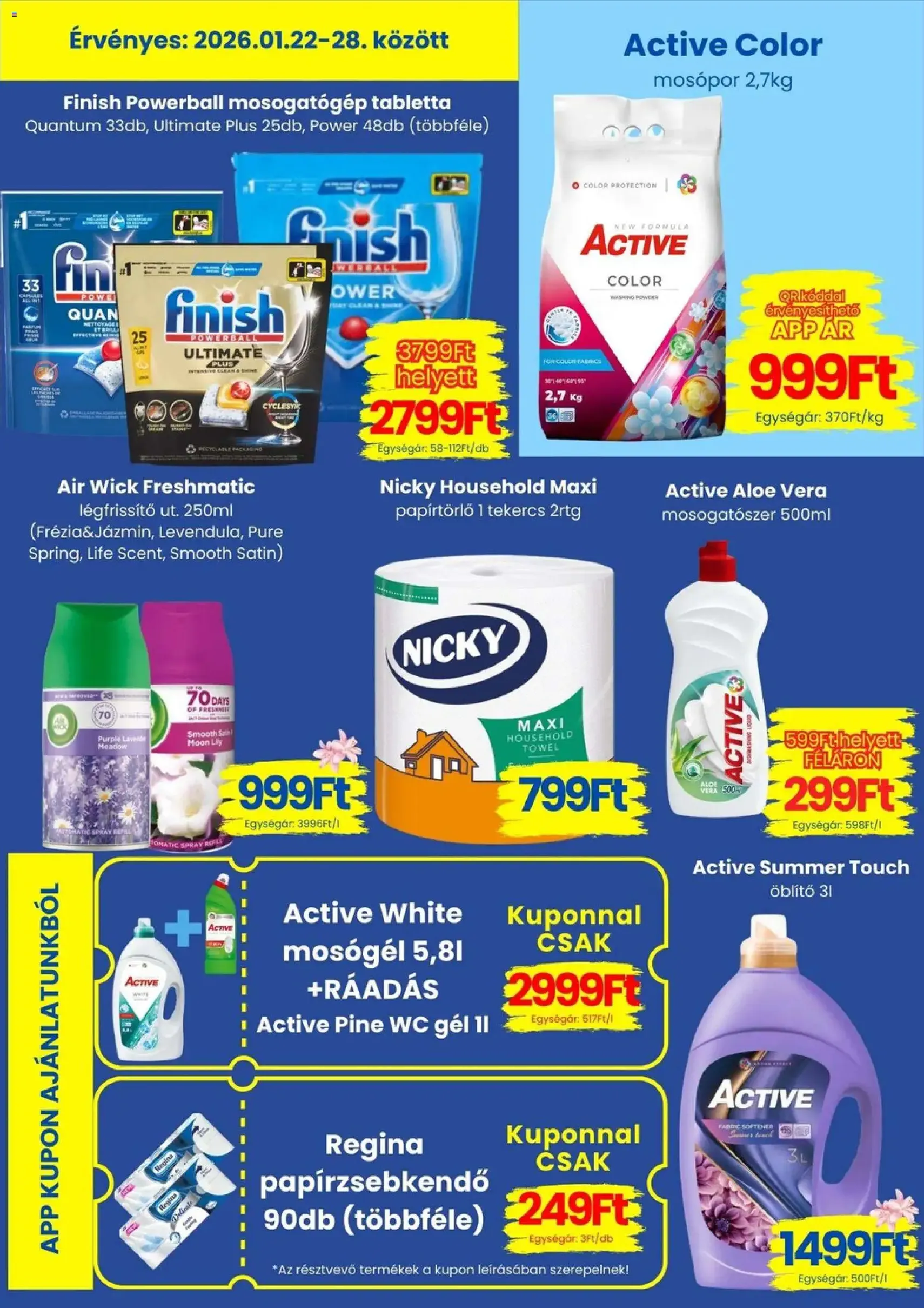 Magnetic Akciós újság - 2026.01.22. érvényes szórólap 8 oldal 10 oldalból