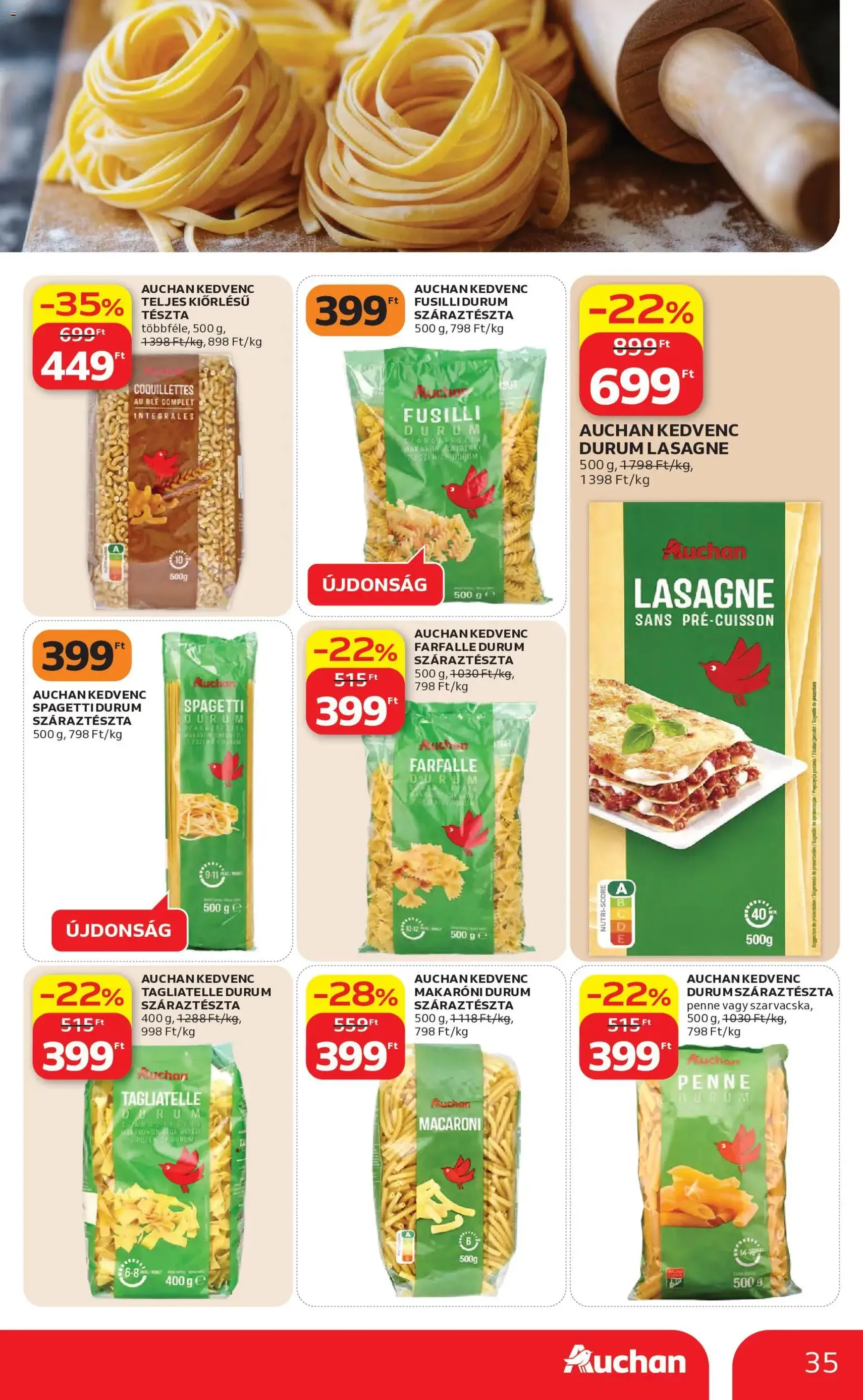 Auchan akciós újság - 2026.05.14. érvényes szórólap 35 oldal 58 oldalból