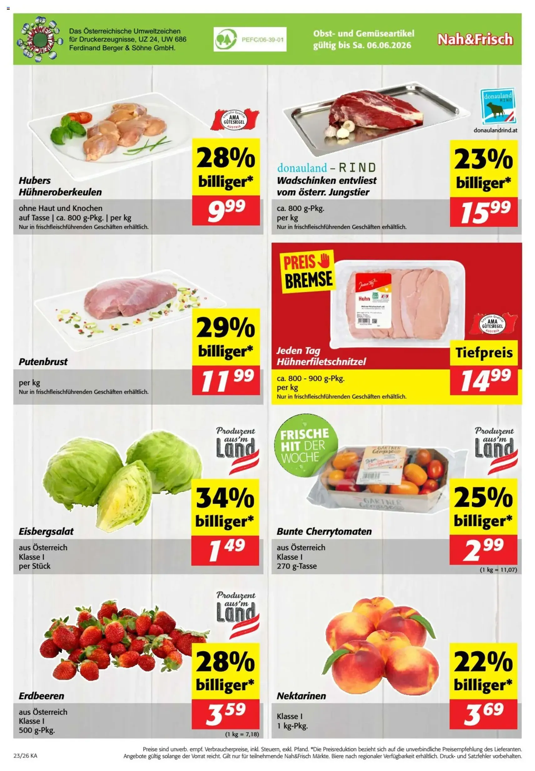 Nah und Frisch Flugblatt - Gültiger Prospekt ab 03.06.2026, Seite 12 von insgesamt 12