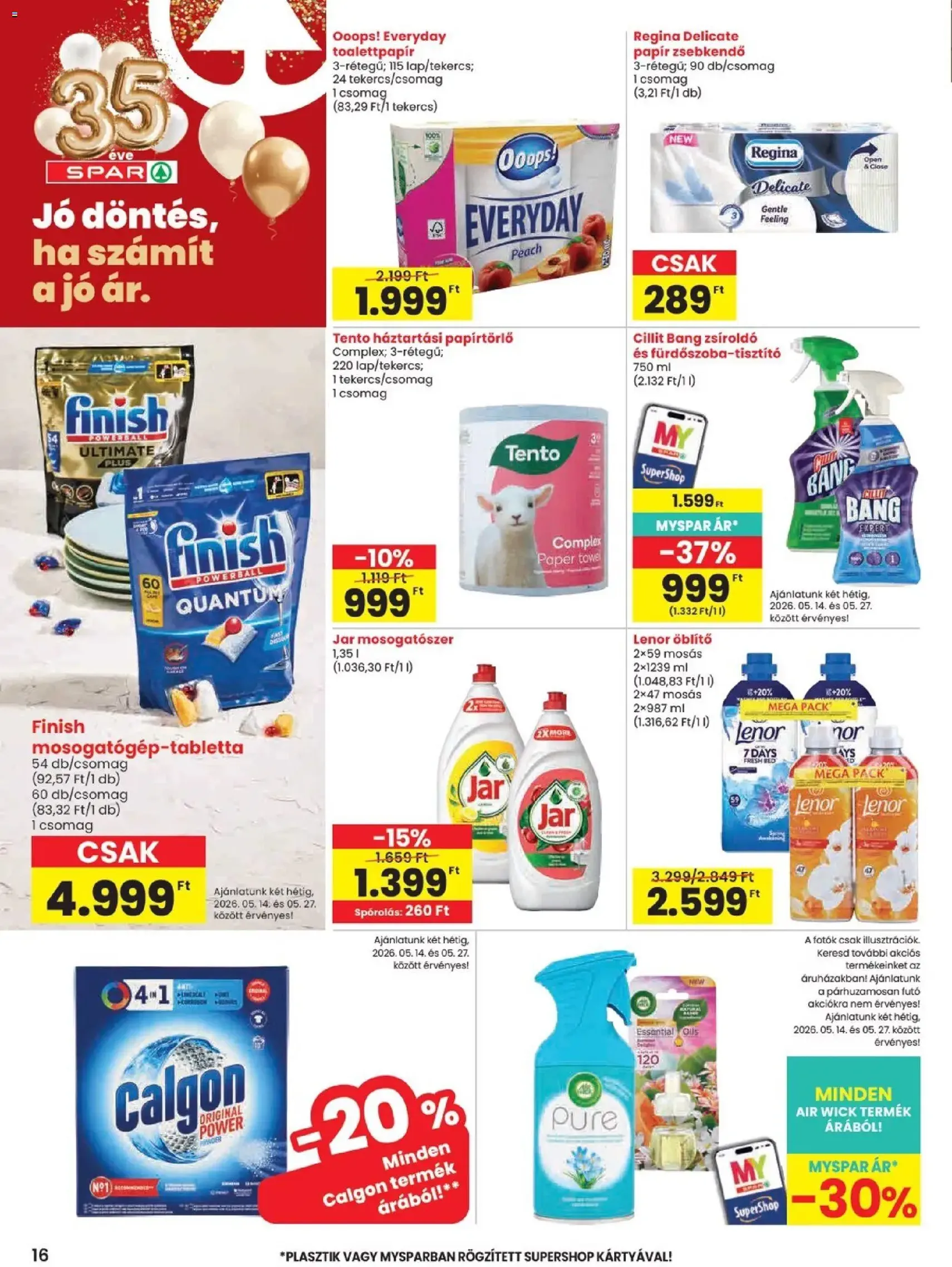 Spar akciós újság - 2026.05.14. érvényes szórólap 16 oldal 20 oldalból