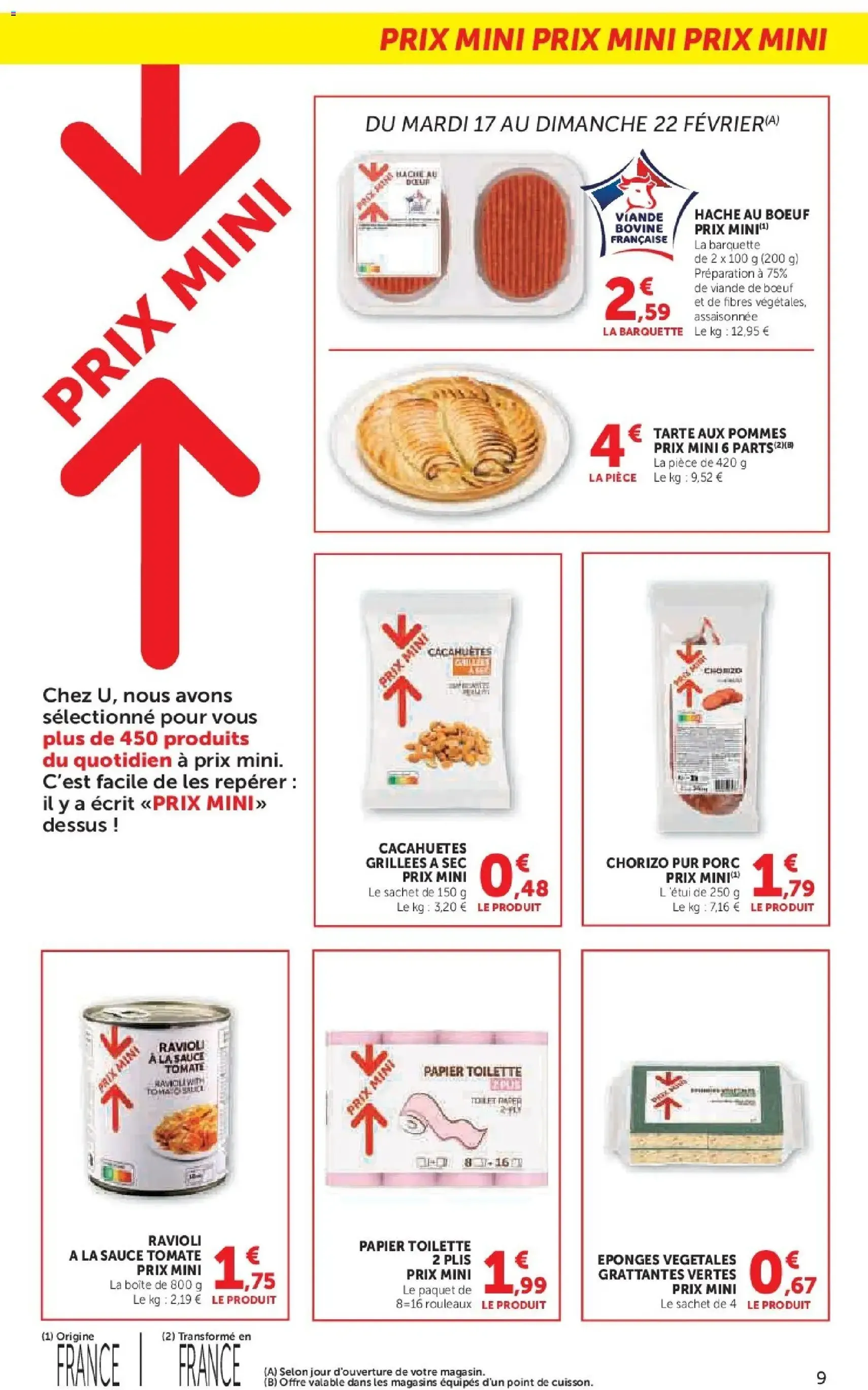 U Express Prospectus - brochure valable à partir du 17/02/2026, page 9 sur 18