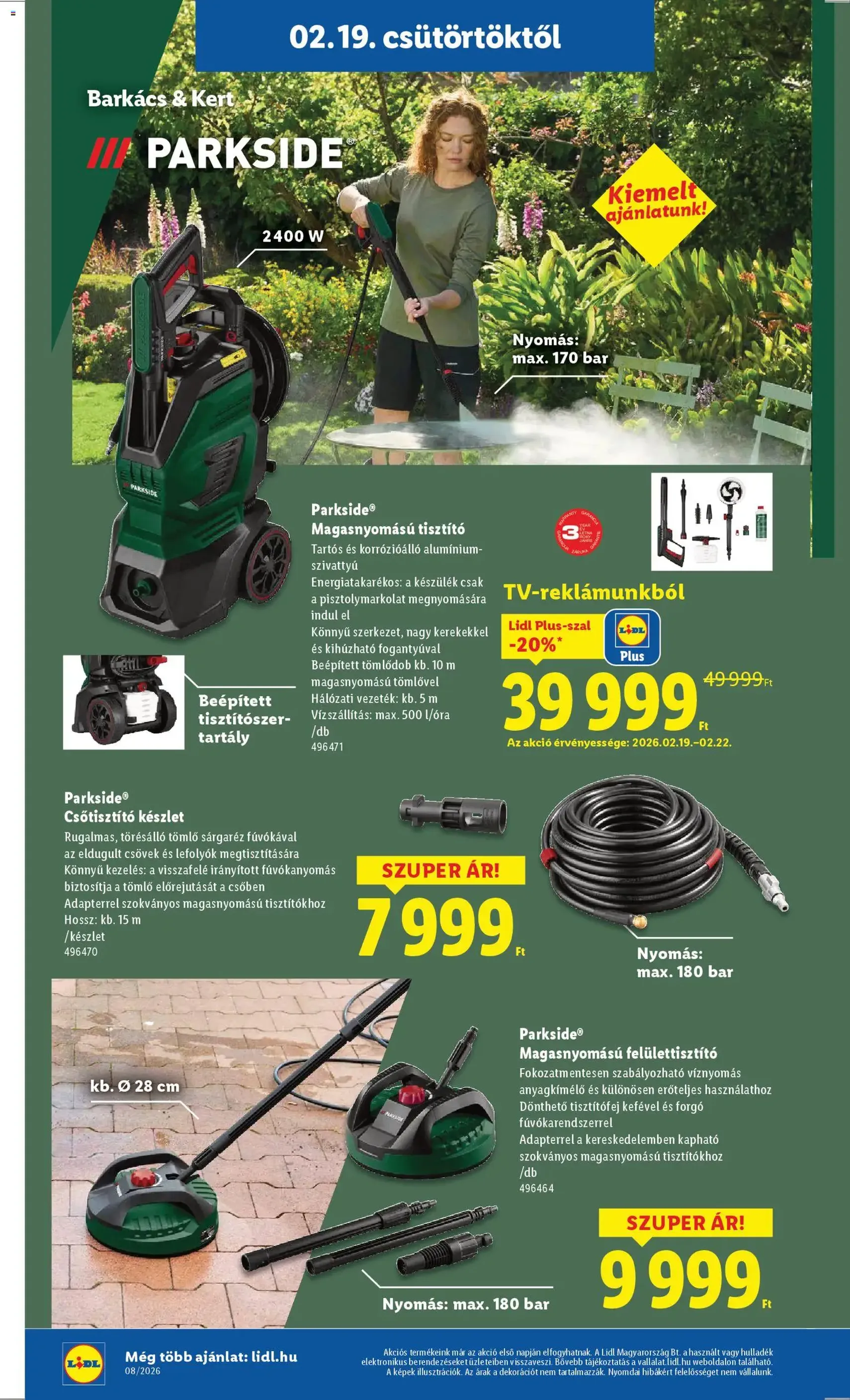 Lidl Akciós újság - 2026.02.19. érvényes szórólap 20 oldal 58 oldalból