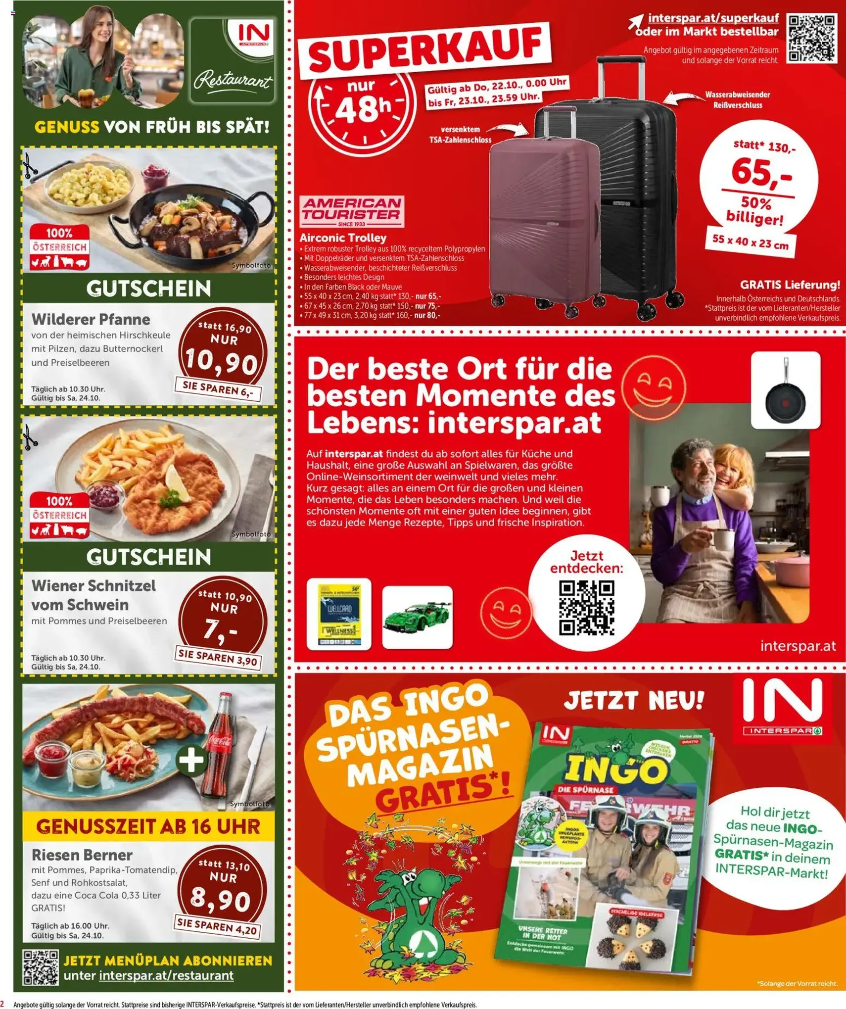Interspar Flugblatt - Gültiger Prospekt ab 22.10.2026, Seite 2 von insgesamt 25