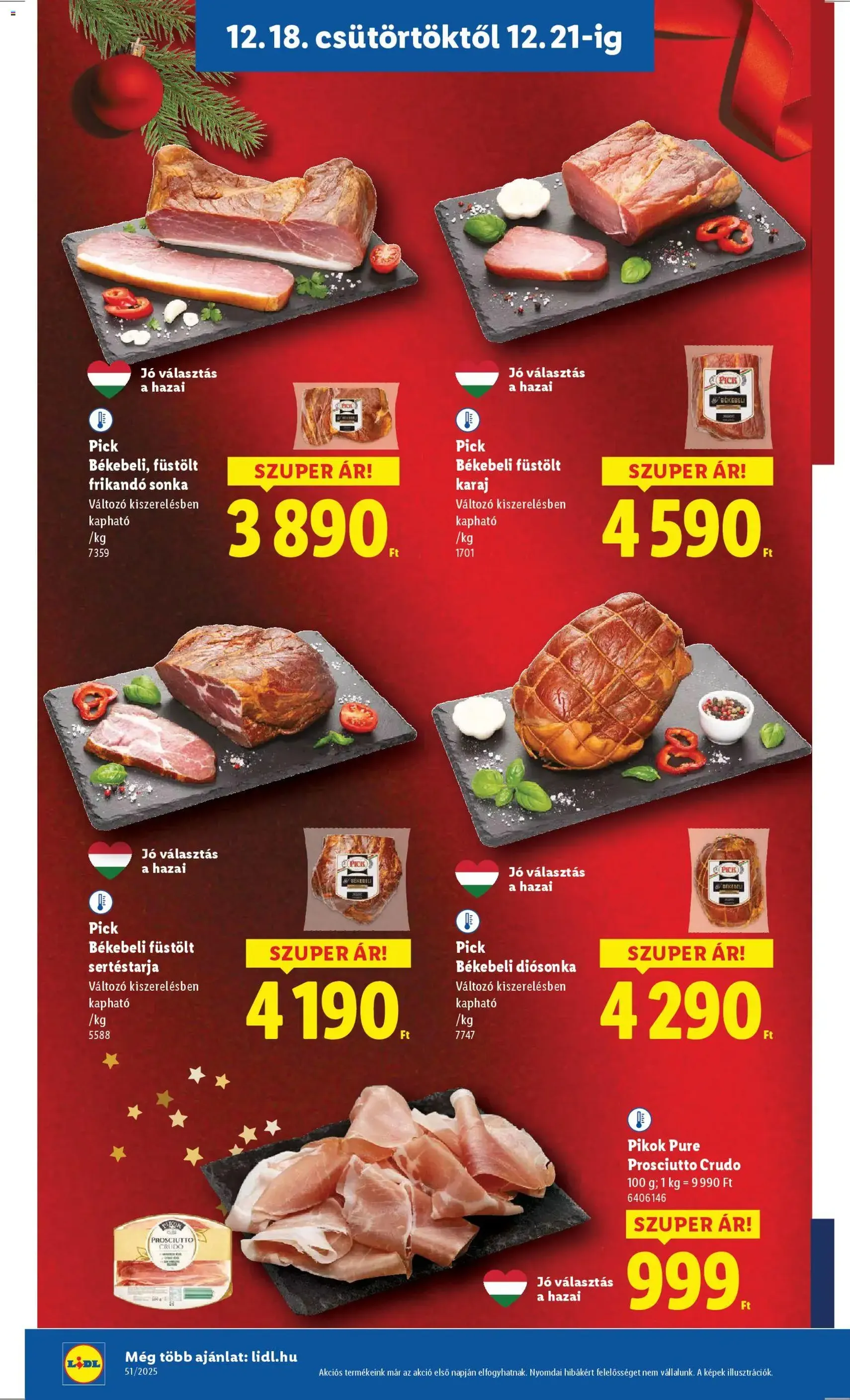 Lidl Akciós újság - 2025.12.18. érvényes szórólap 8 oldal 52 oldalból