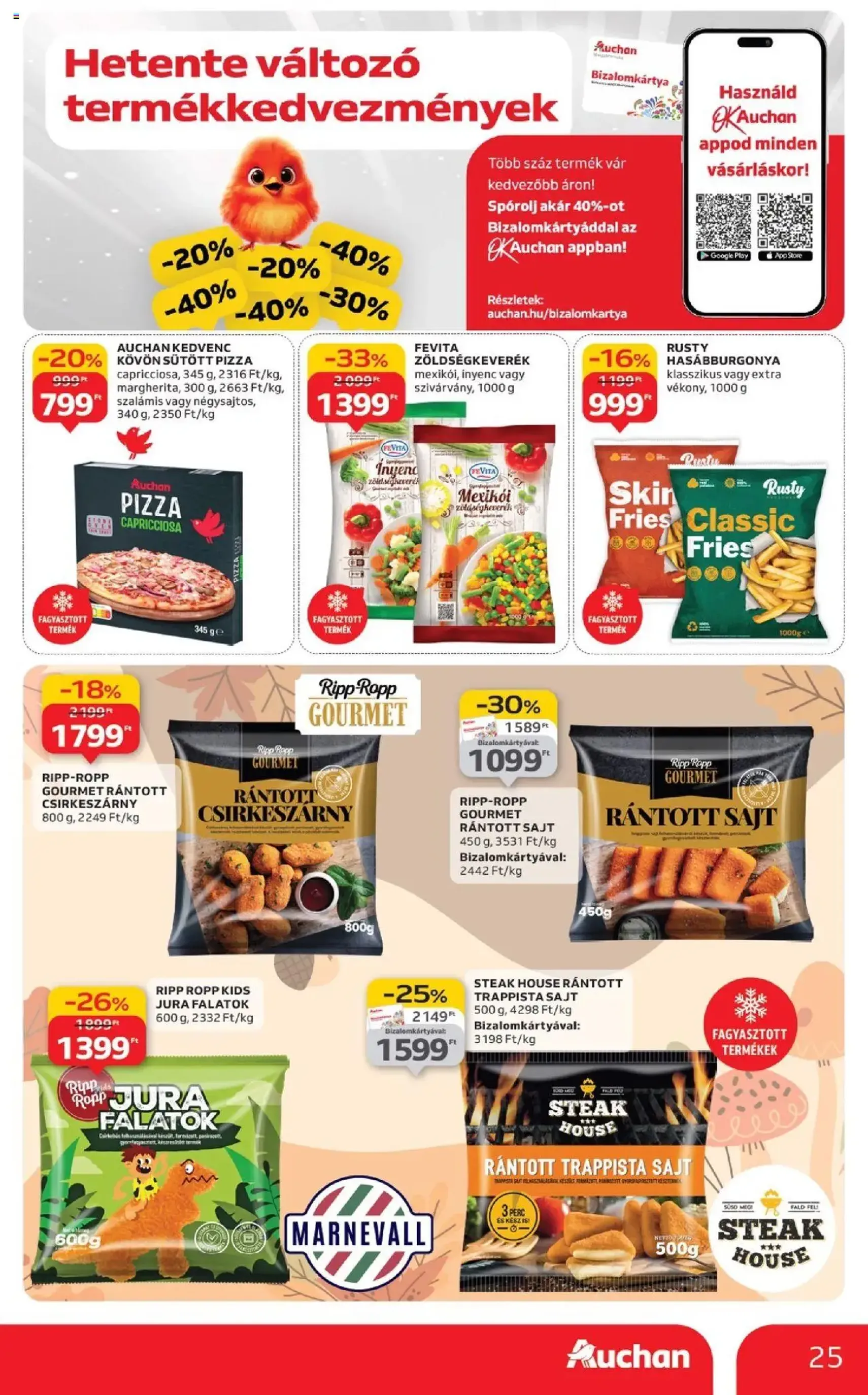 Auchan Akciós újság - 2025.09.04. érvényes szórólap 25 oldal 52 oldalból Auchan Akciós újság - 2025.09.04. érvényes szórólap 25 oldal 52 oldalból