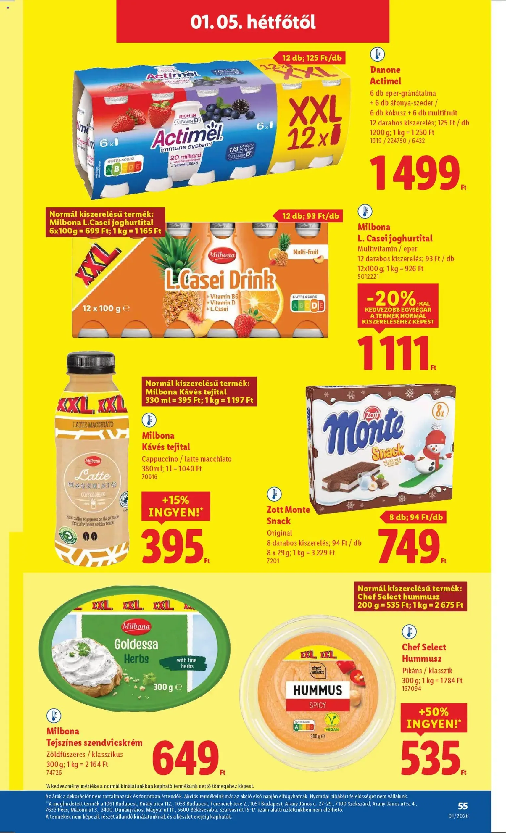 Lidl Akciós újság - 2026.01.02. érvényes szórólap 55 oldal 62 oldalból