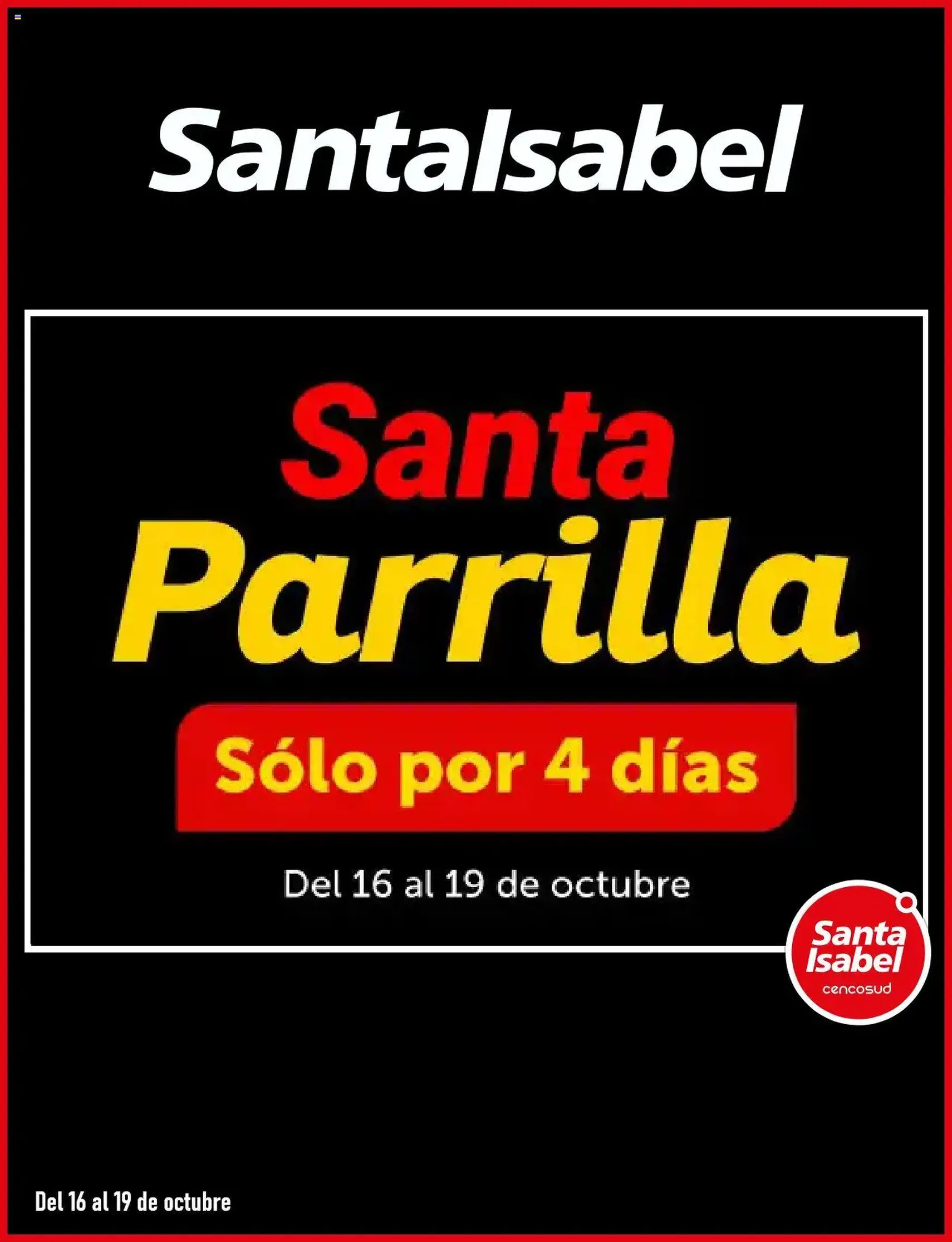 Santa Isabel ofertas - folleto válido desde 16.10.2025 página 1 de 5