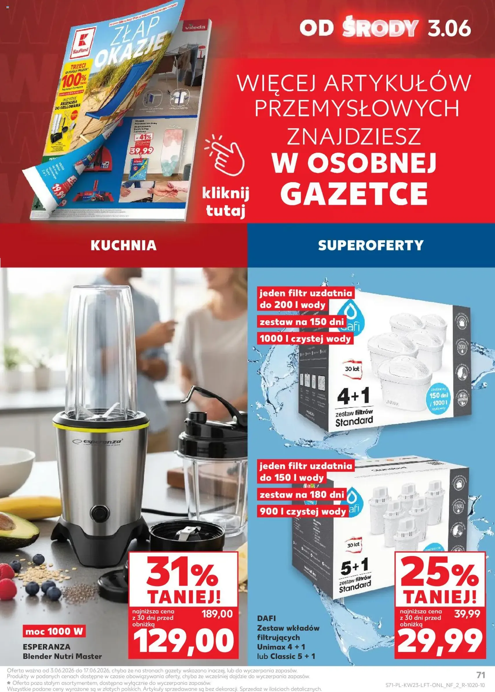 Kaufland gazetka - ważny gazetka od 03.06.2026 strona 71 z 74