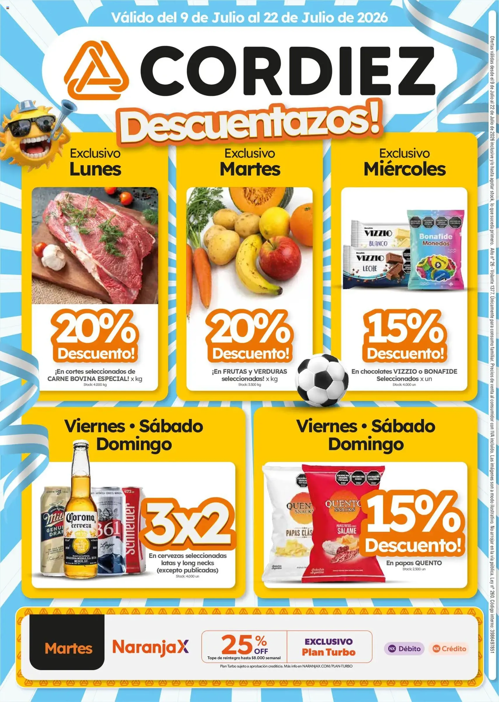 Cordiez ofertas - folleto válido desde 09/07/2026 página 8 de 8