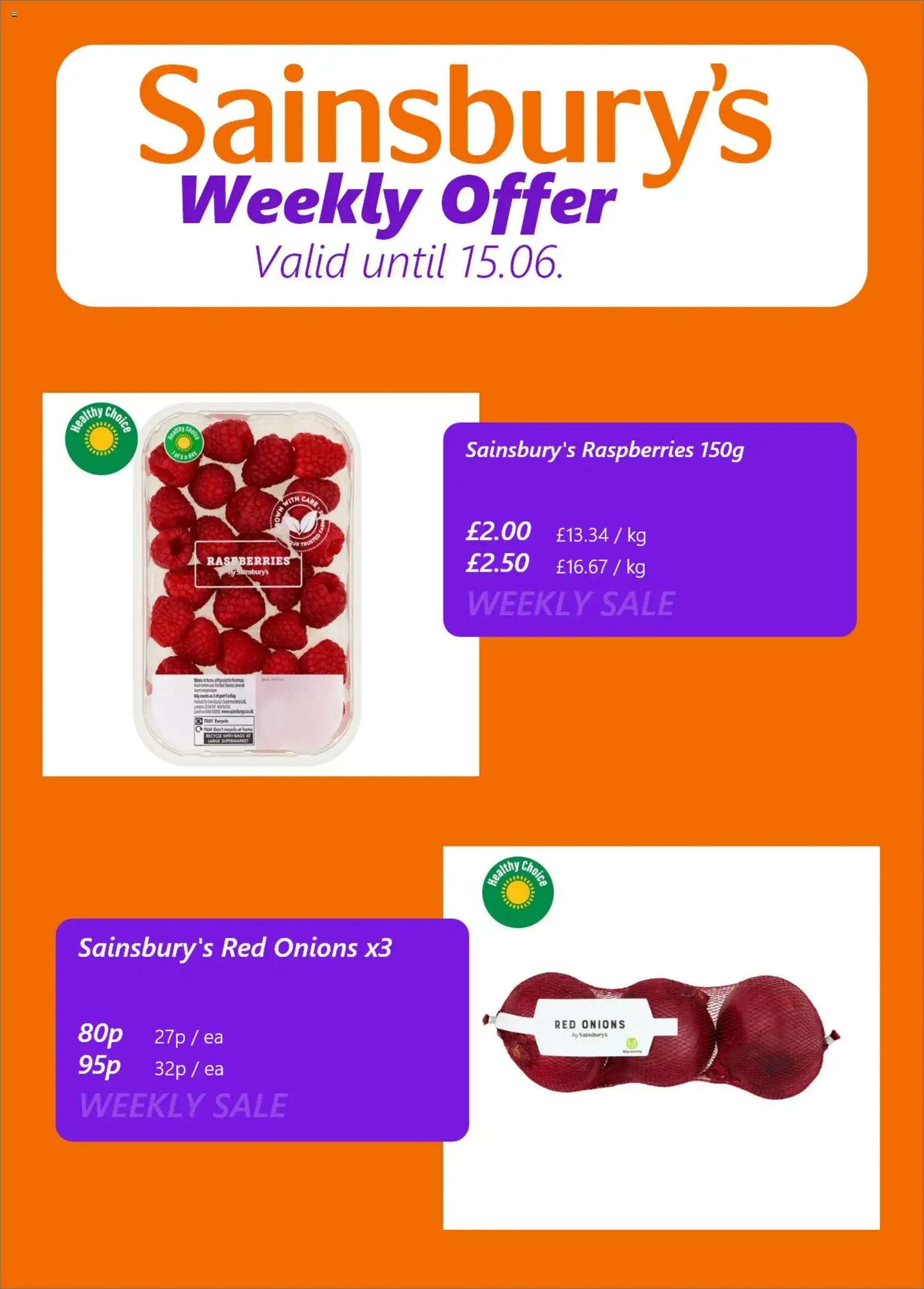 Sainsbury's - Offers - valid flyer from 09/06/2026, page 2 of 5