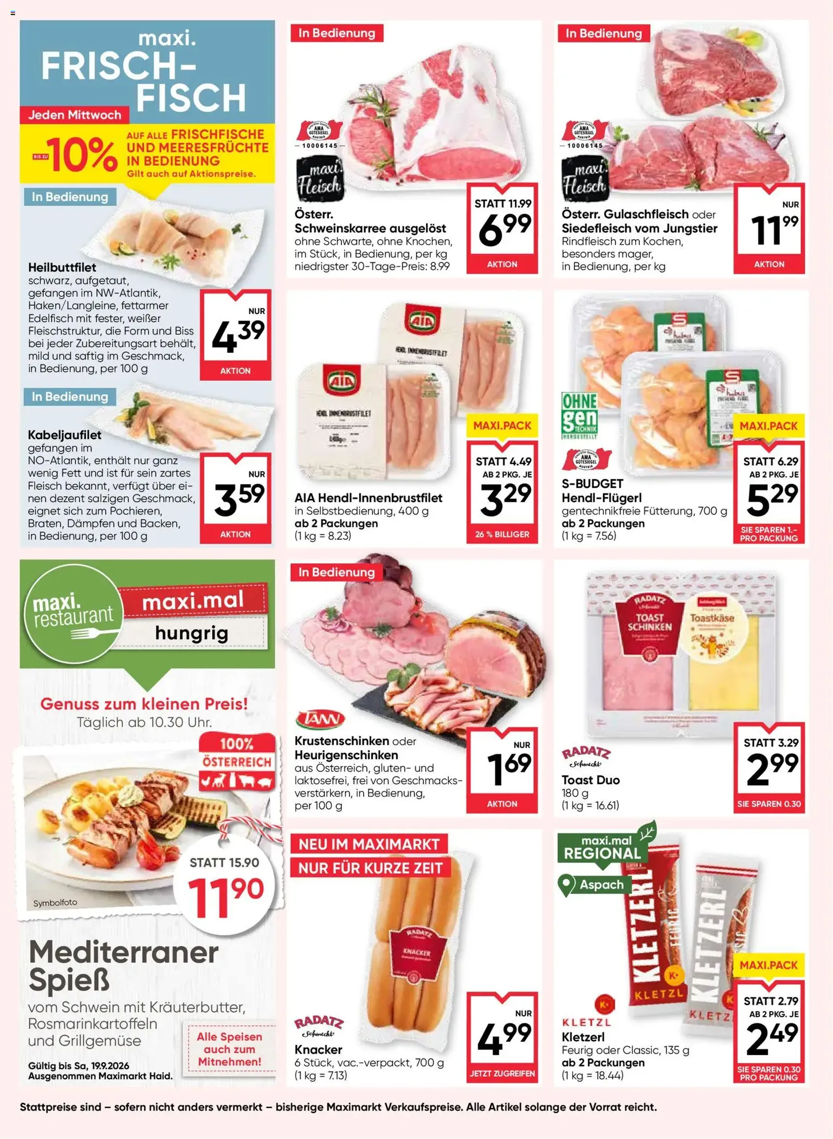 Maximarkt Flugblatt - Gültiger Prospekt ab 10.09.2026, Seite 8 von insgesamt 24