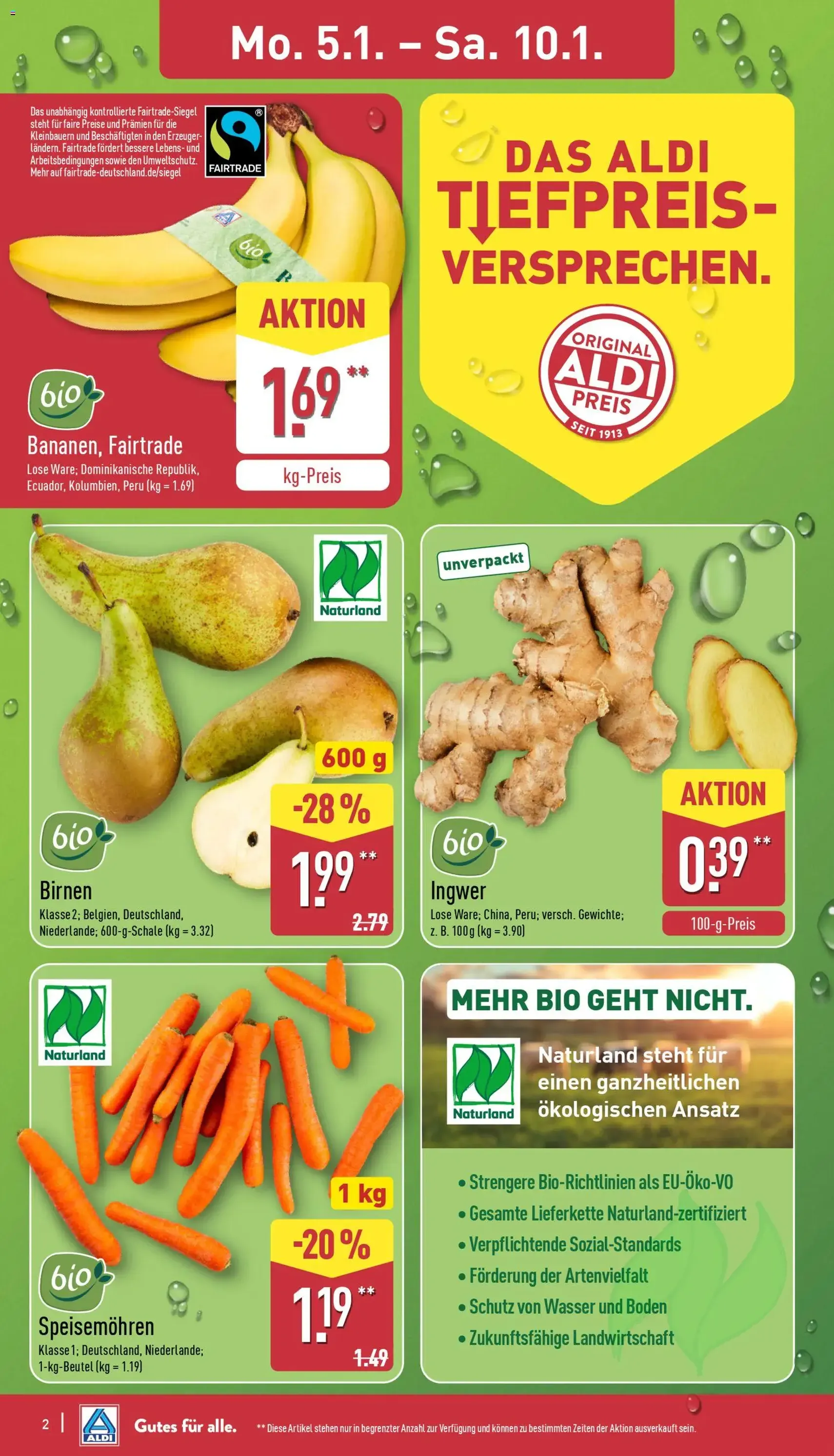 Aldi Prospekt - Gültiger Prospekt ab 05.01.2026, Seite 2 von insgesamt 38