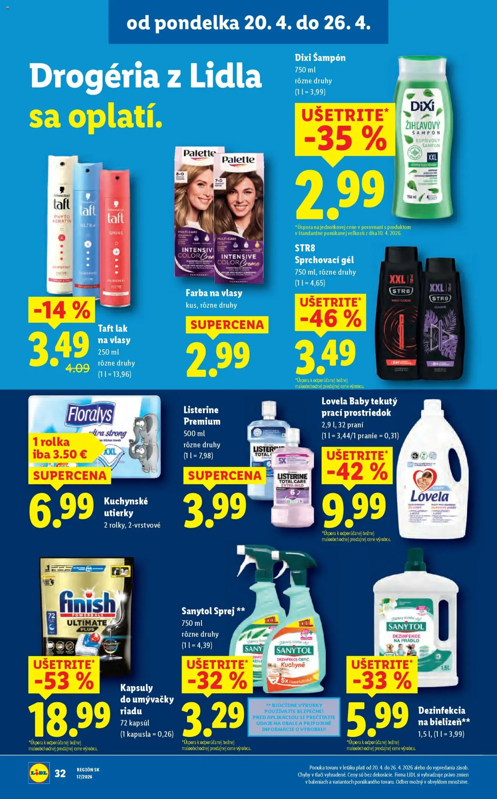 Lidl leták - platný leták od 20.04.2026 strana 36 z 99