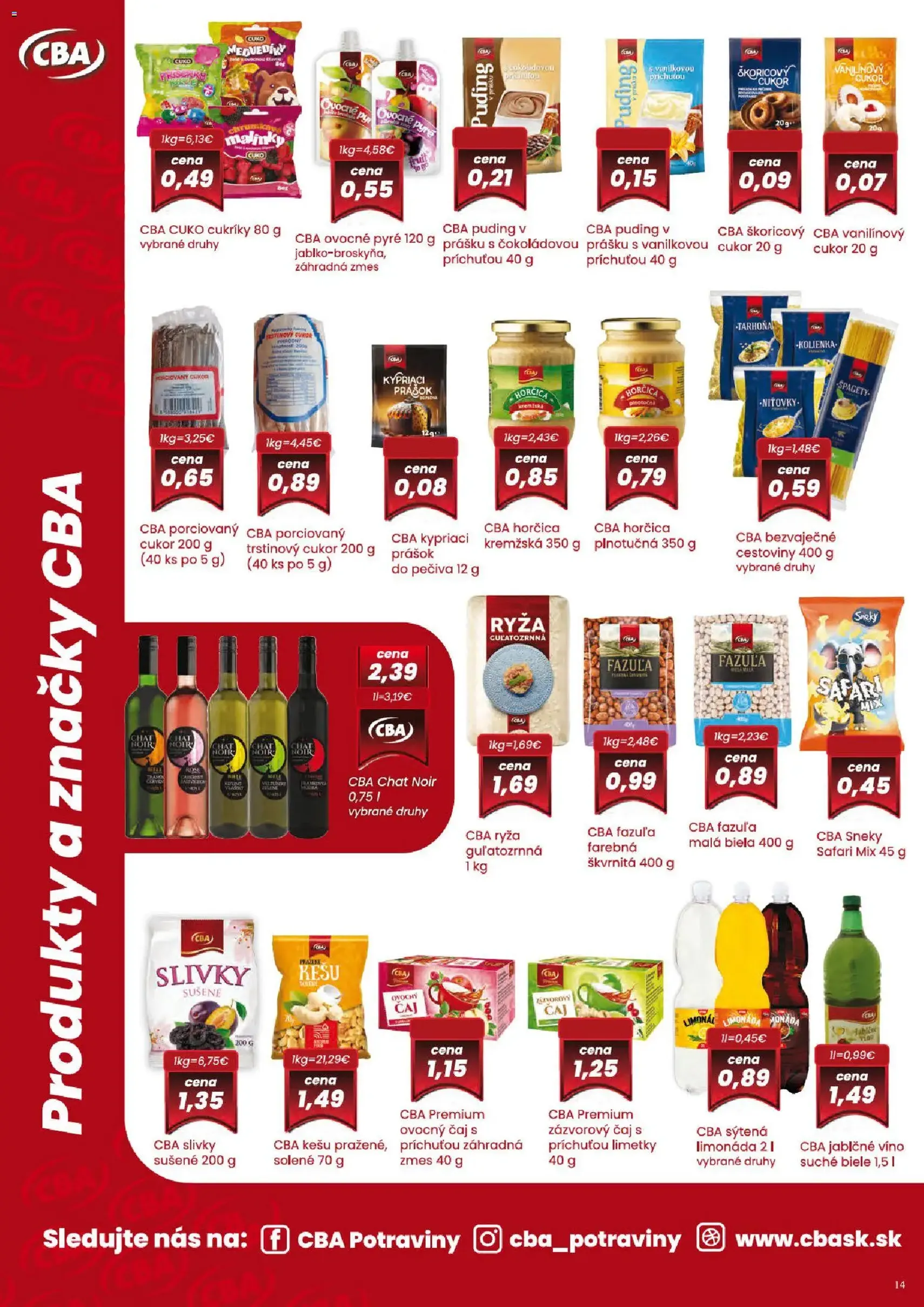 CBA Verex leták - platný leták od 06.11.2025 strana 14 z 24