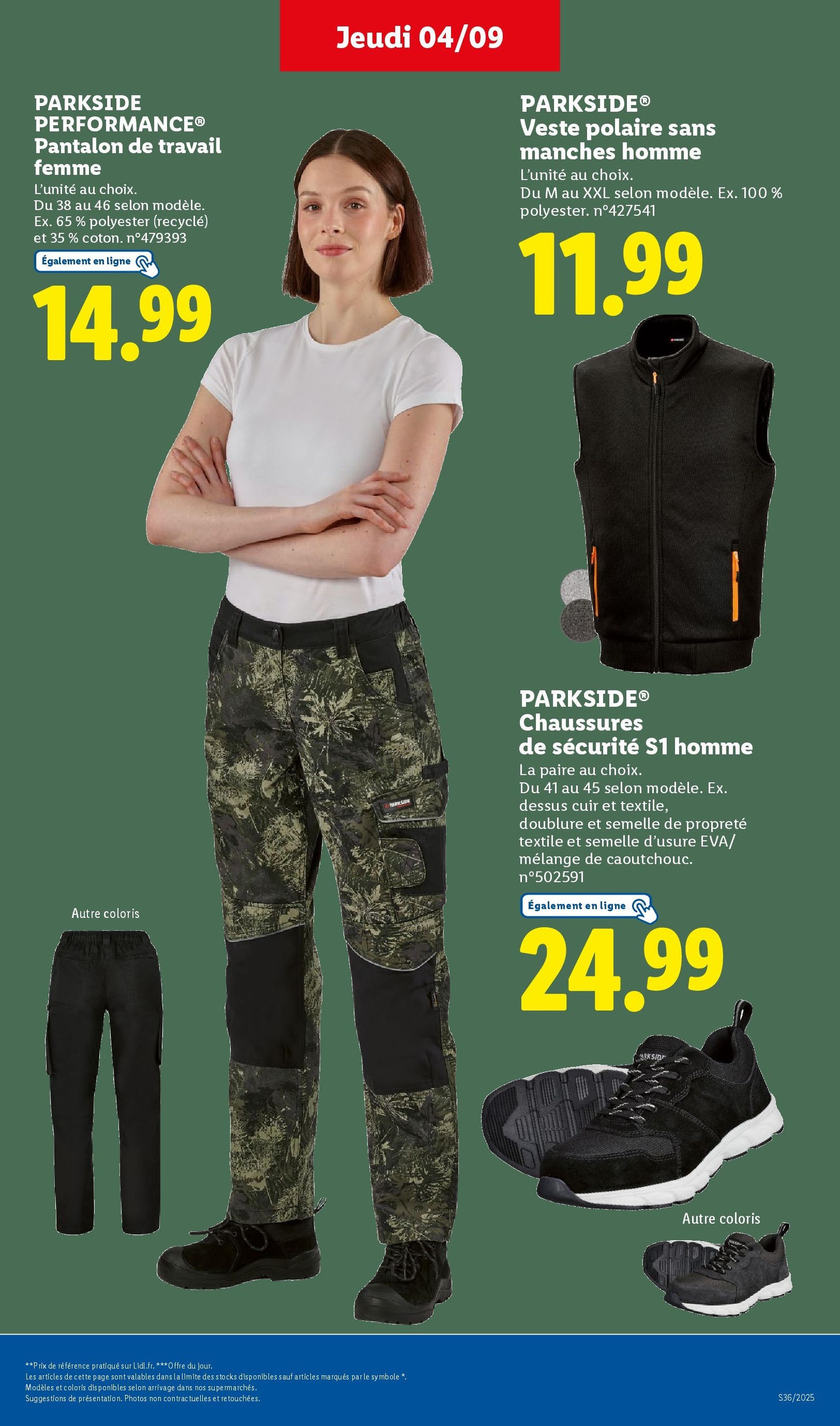 LIDL catalogue semaine 36 - brochure valable à partir du 04/09/2025, page 49 sur 73 LIDL catalogue semaine 36 - brochure valable à partir du 04/09/2025, page 49 sur 73