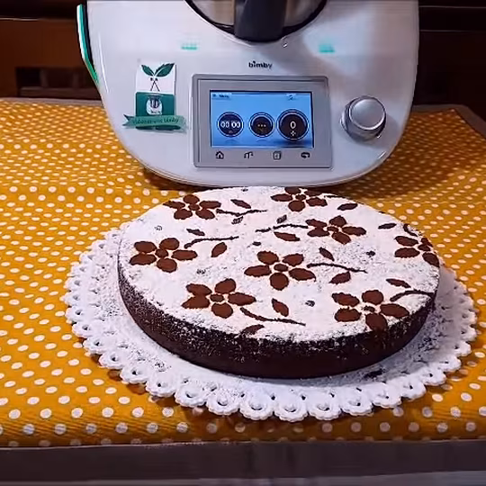 Anteprima ricetta Torta caprese con il Bimby