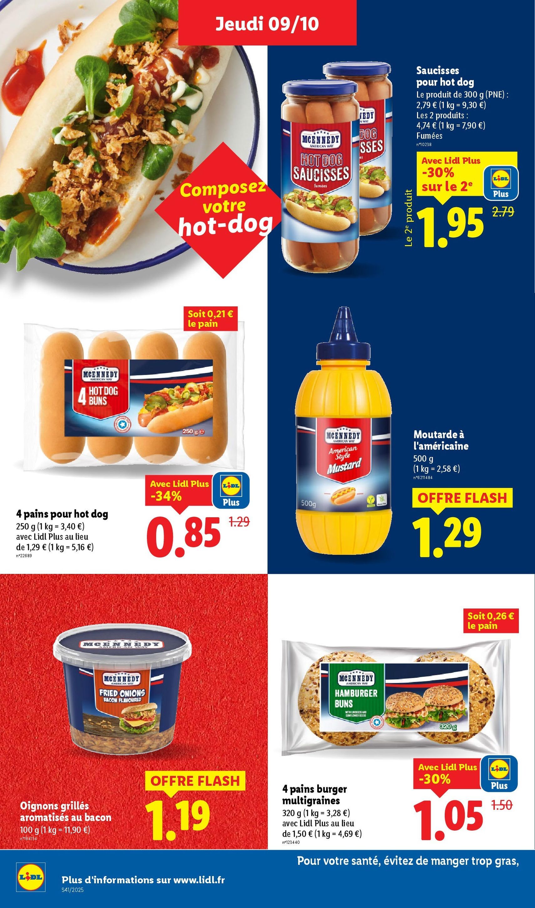 LIDL catalogue semaine 41 - brochure valable à partir du 09/10/2025, page 22 sur 73