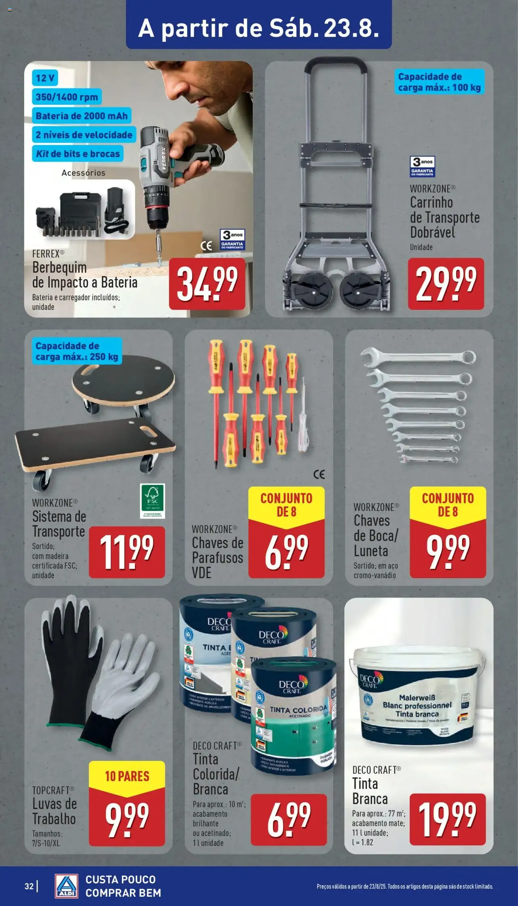 Aldi folheto - folheto válido a partir de 18/08/2025 página 32 de 36 Aldi folheto - folheto válido a partir de 18/08/2025 página 32 de 36