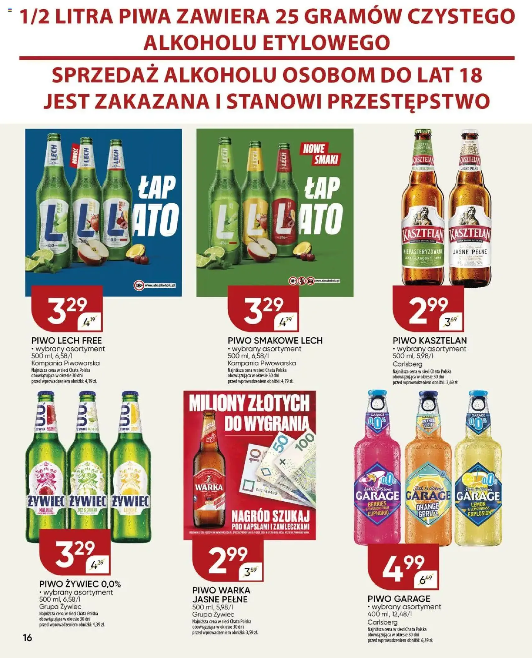 Chata Polska Gazetka - ważny gazetka od 17.07.2025 strona 16 z 23 Chata Polska Gazetka - ważny gazetka od 17.07.2025 strona 16 z 23