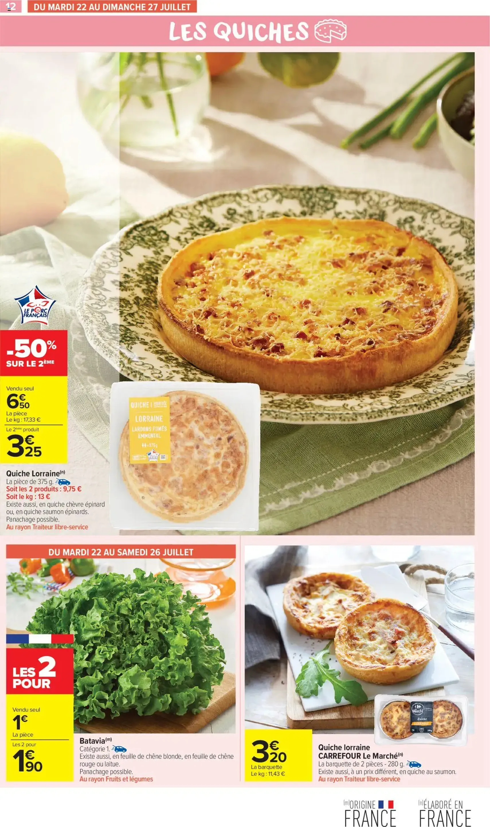 Carrefour Market catalogue semaine 30 - brochure valable à partir du 22/07/2025, page 16 sur 48