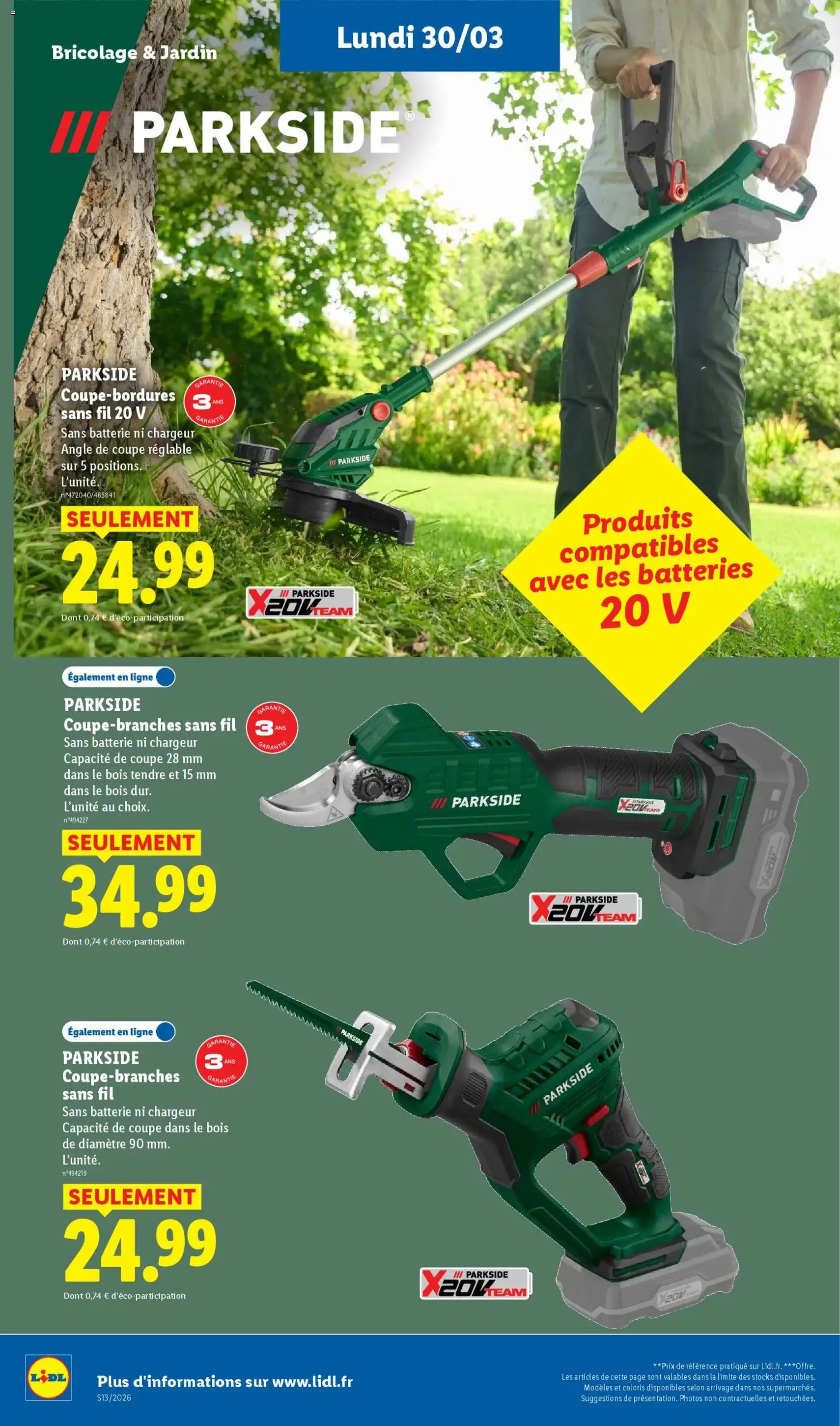 LIDL catalogue semaine 13 - brochure valable à partir du 26/03/2026, page 64 sur 76