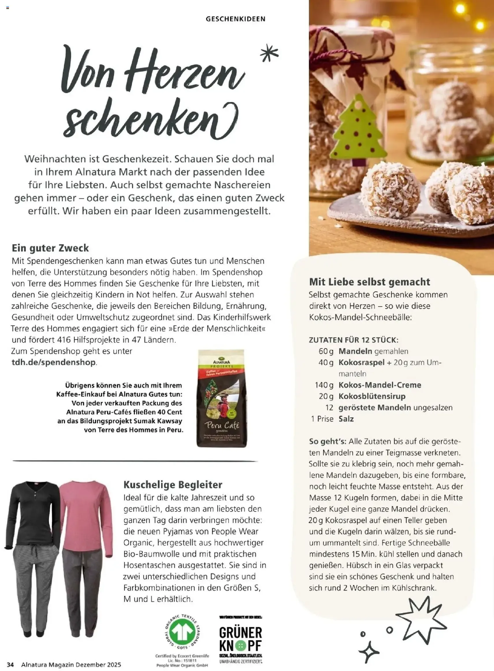Alnatura Prospekt - Gültiger Prospekt ab 01.12.2025, Seite 34 von insgesamt 64