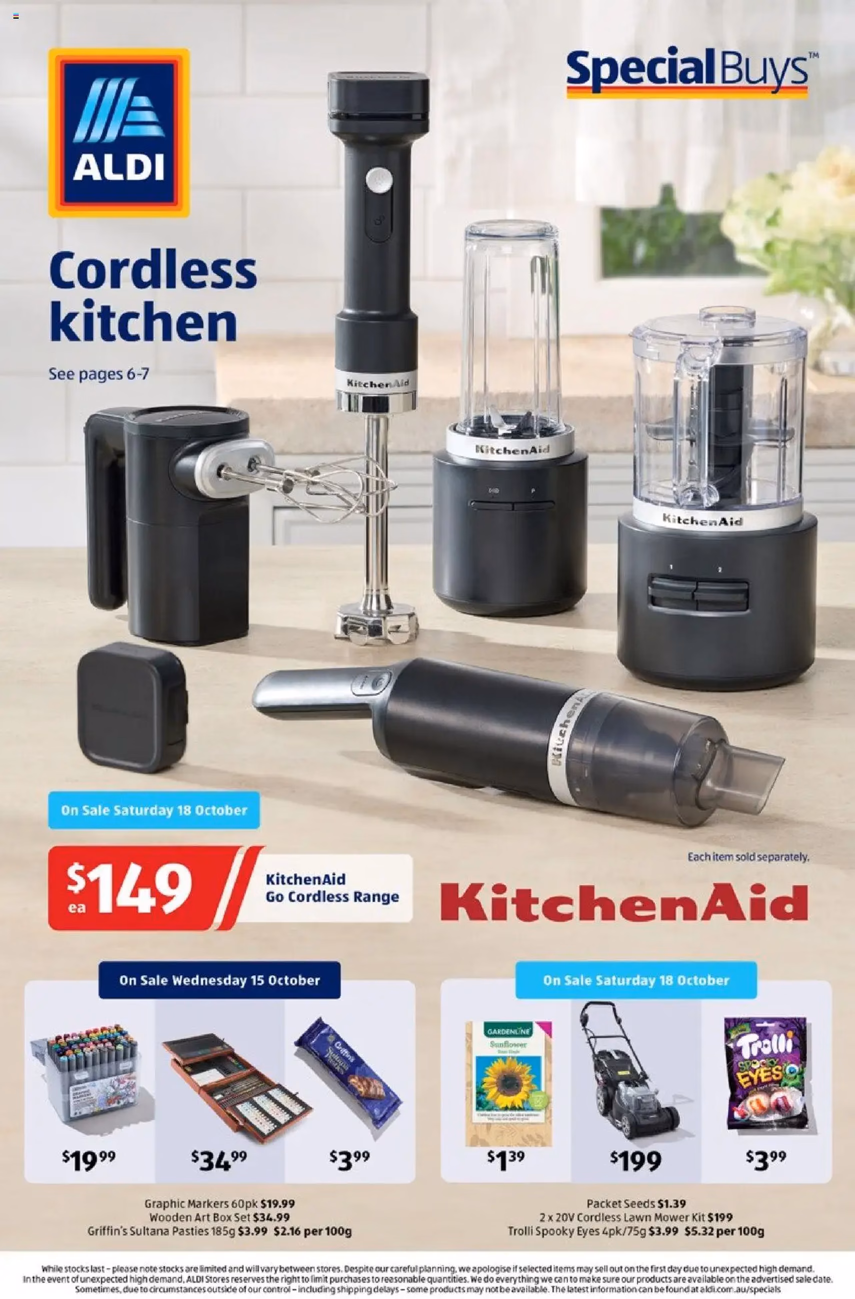 Catalogue Aldi - valid flyer from 15/10/2025, page 1 of 28