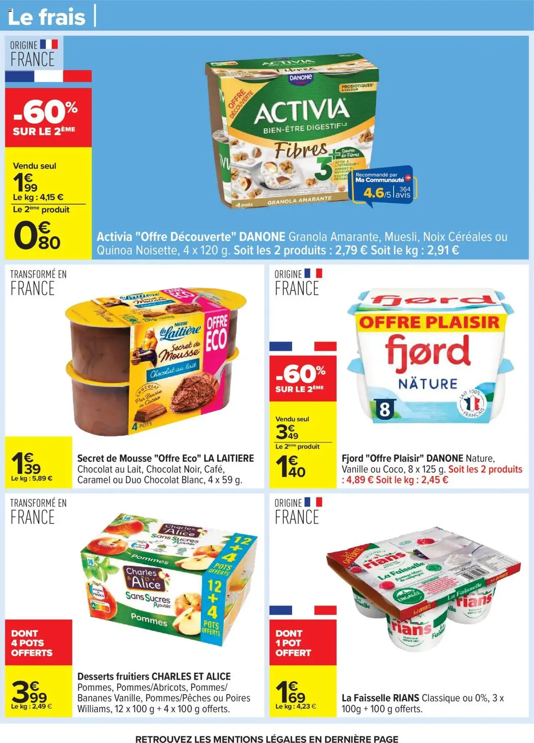 Carrefour catalogue semaine 30 - brochure valable à partir du 22/07/2025, page 48 sur 108 Carrefour catalogue semaine 30 - brochure valable à partir du 22/07/2025, page 48 sur 108