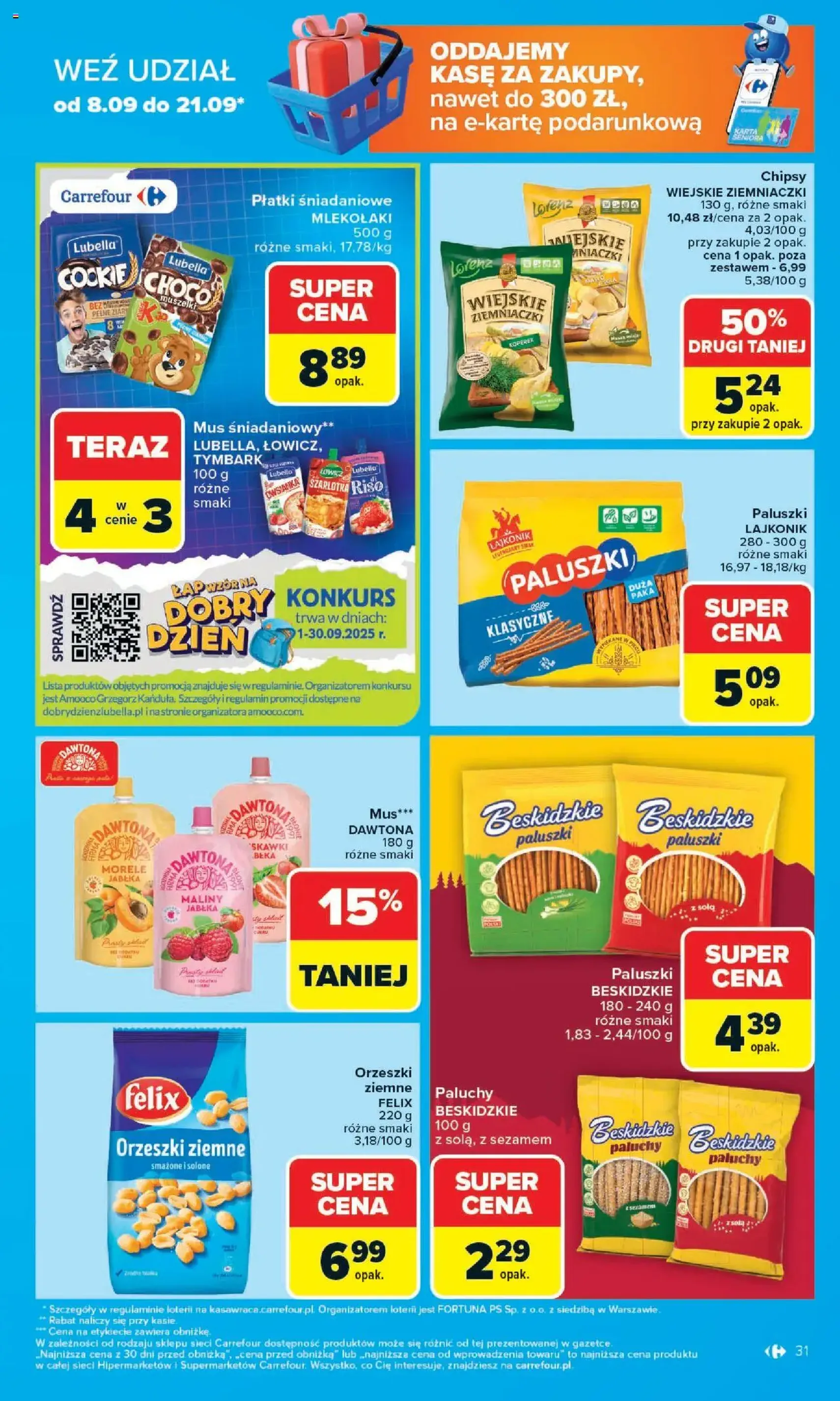 Carrefour Gazetka - ważny gazetka od 08.09.2025 strona 31 z 62 Carrefour Gazetka - ważny gazetka od 08.09.2025 strona 31 z 62