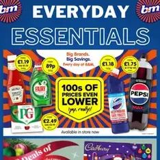 B&M - Offers - Flyer preview valid from 25/11/2025
