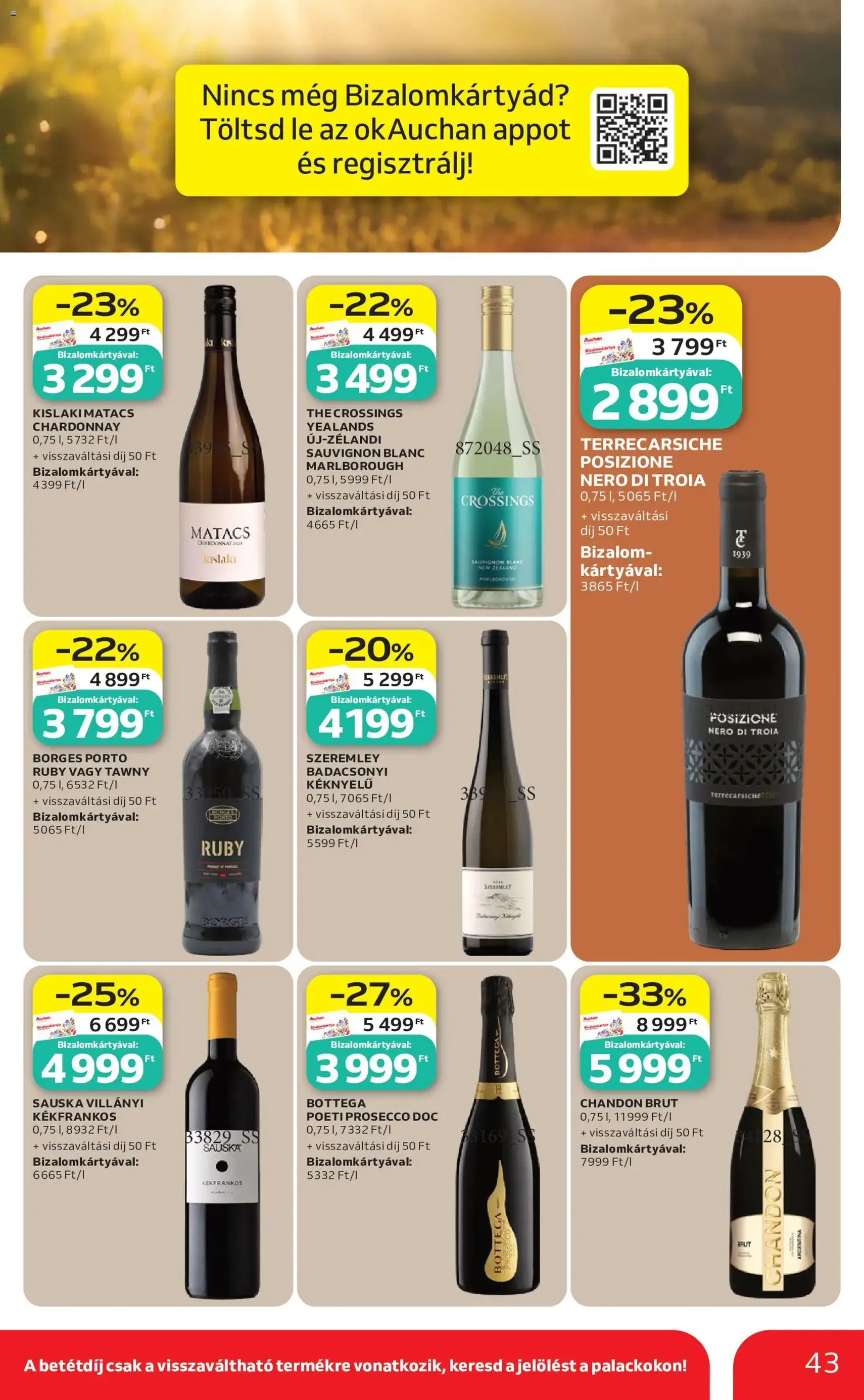 Auchan akciós újság - 2026.07.16. érvényes szórólap 43 oldal 56 oldalból