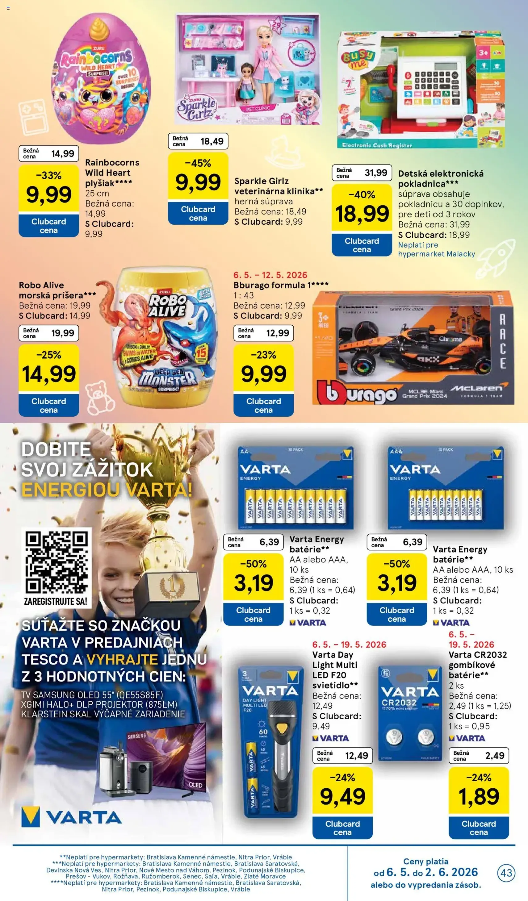 Tesco Hypermarket - leták - platný leták od 06.05.2026 strana 43 z 50