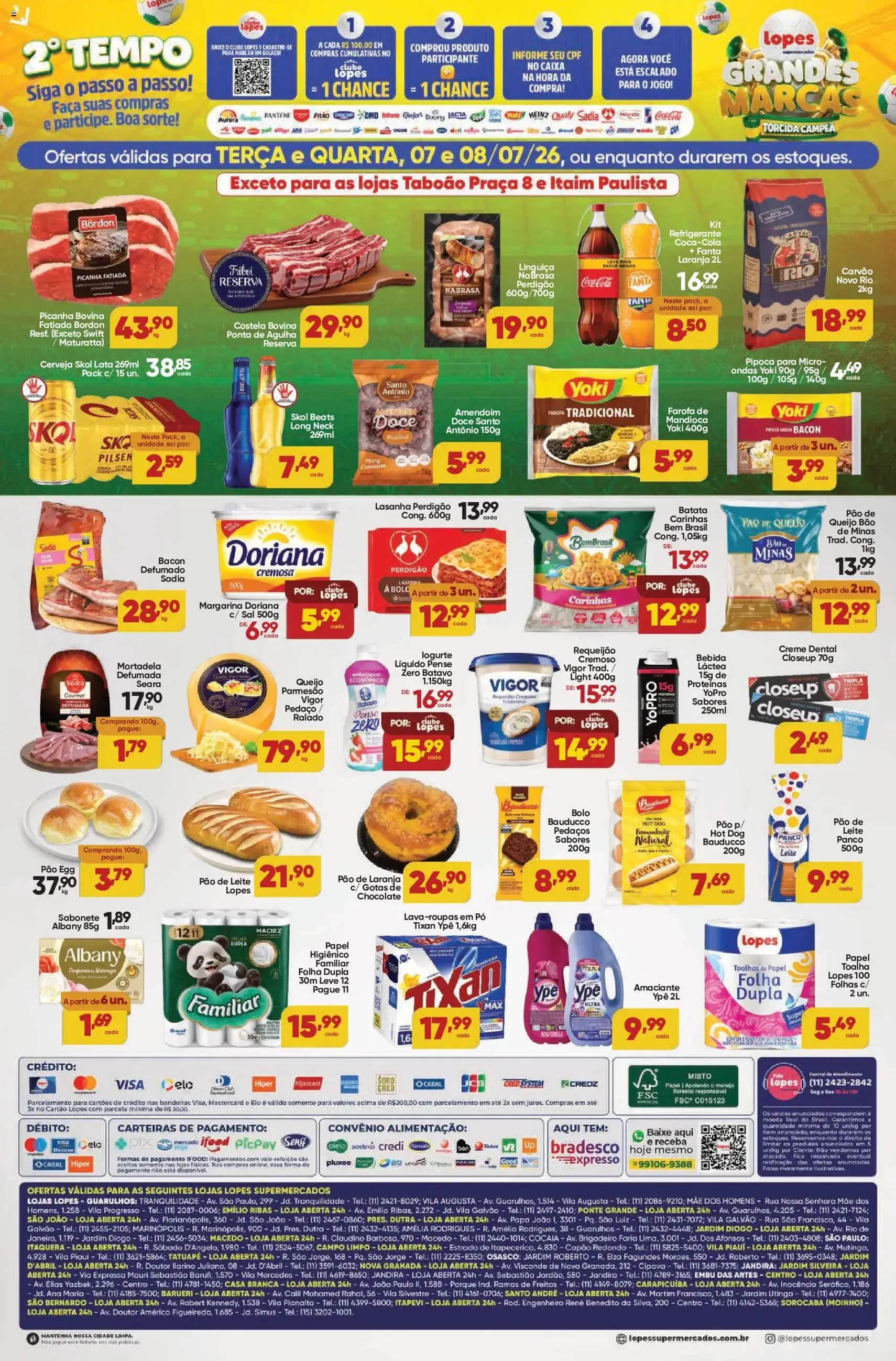 Lopes Supermercados - Ofertas da semana - folheto válido a partir de 07/07/2026 página 2 de 2