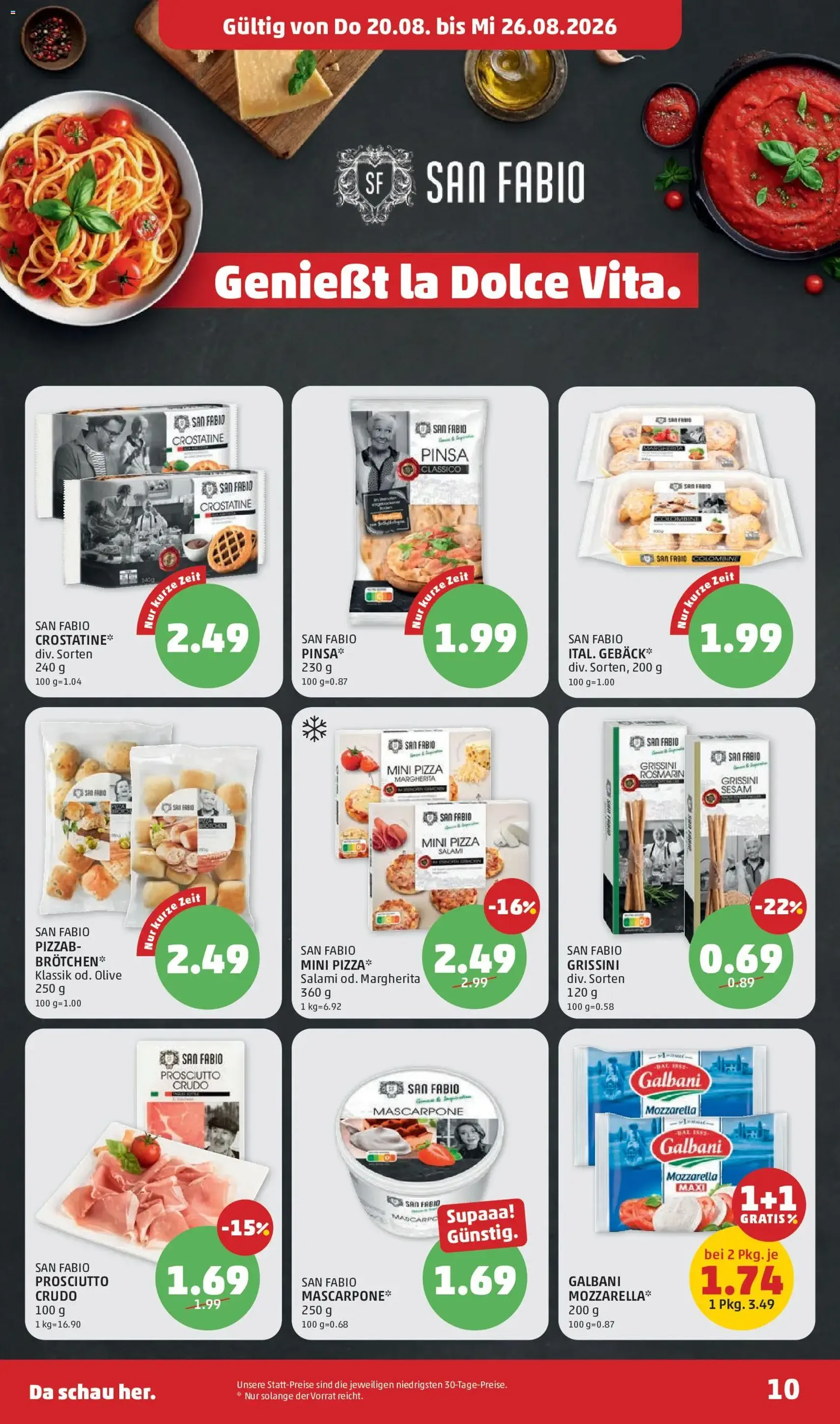 Penny Markt Flugblatt - Gültiger Prospekt ab 20.08.2026, Seite 10 von insgesamt 28