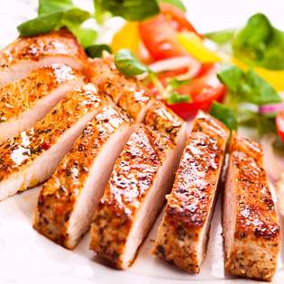 Previsualización de la receta Trozos de pollo a la parrilla