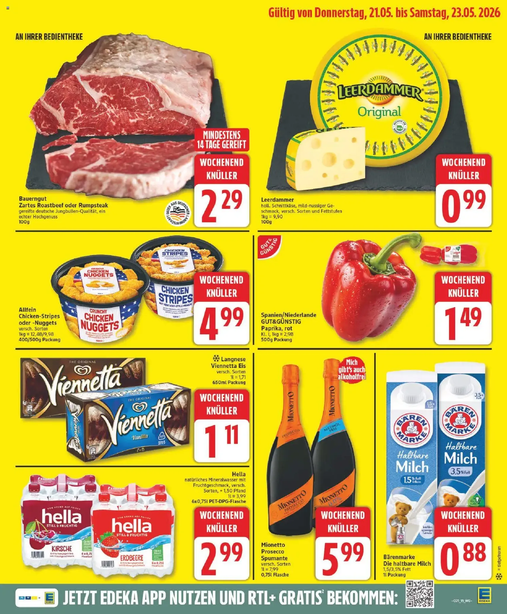 Edeka Prospekt - Gültiger Prospekt ab 18.05.2026, Seite 21 von insgesamt 25
