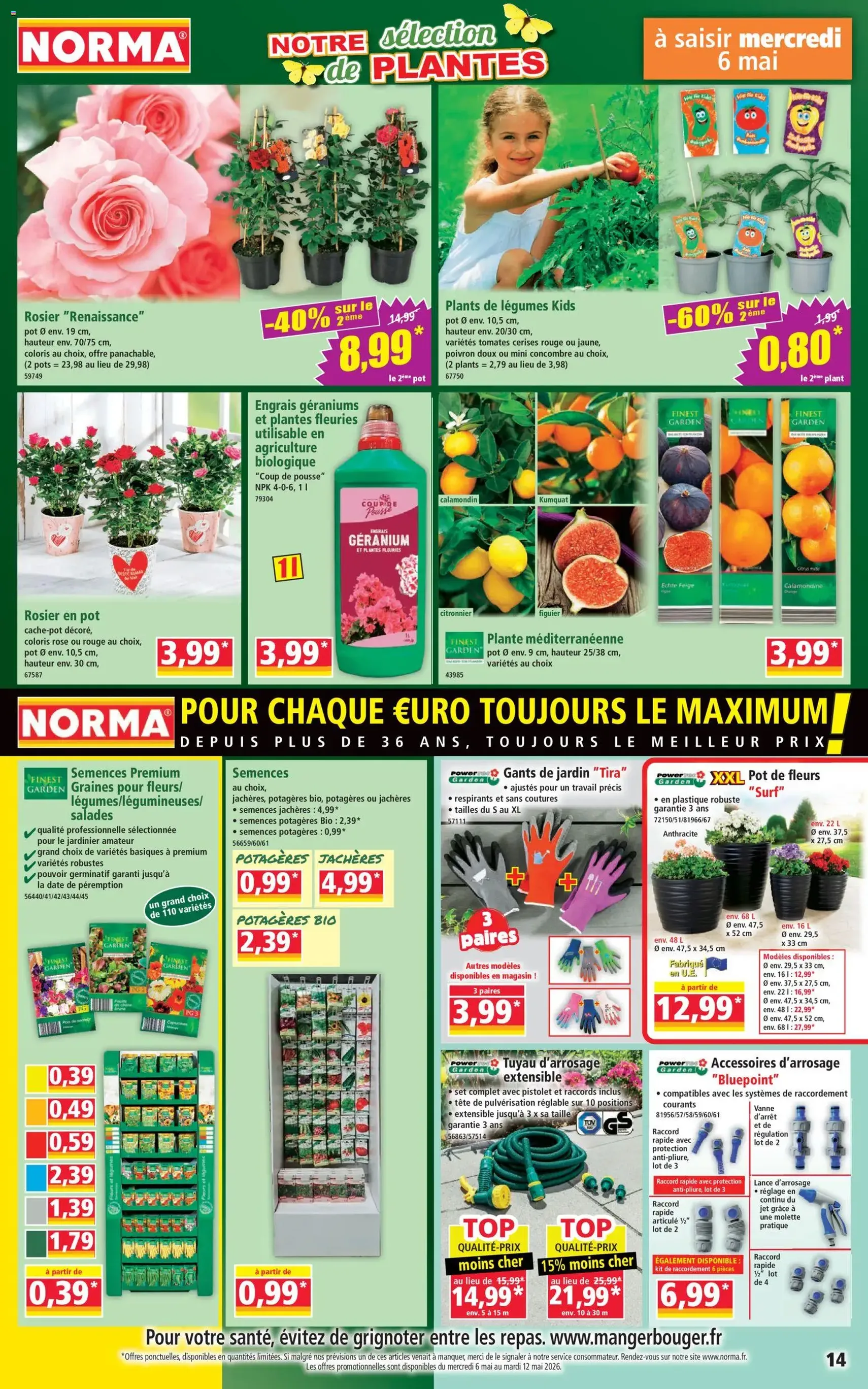 Norma catalogue - brochure valable à partir du 06/05/2026, page 14 sur 14